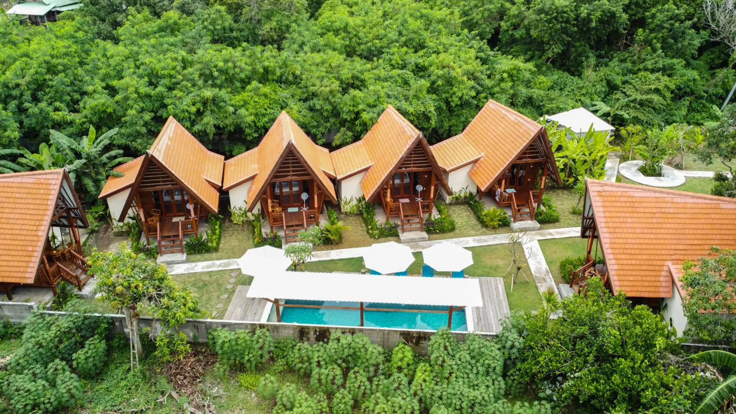 Property building in Castaway Island Hostel