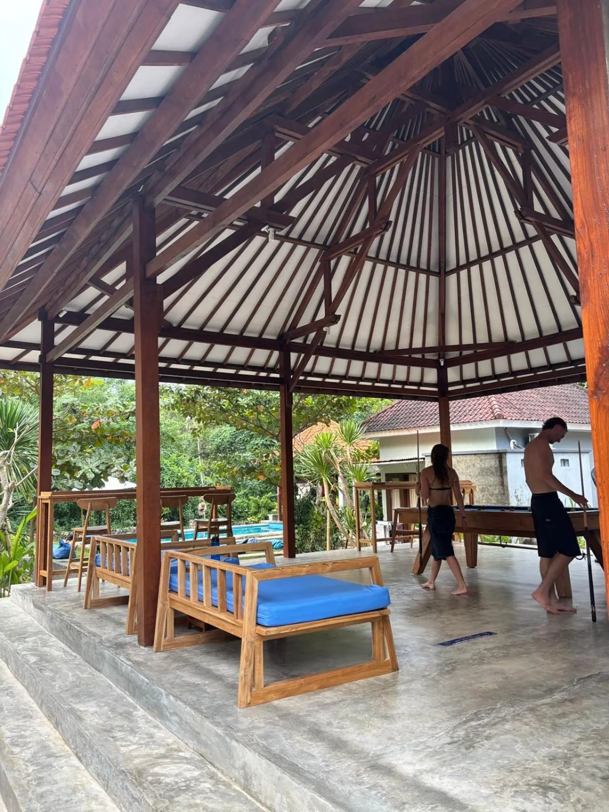 Game Room in Castaway Island Hostel