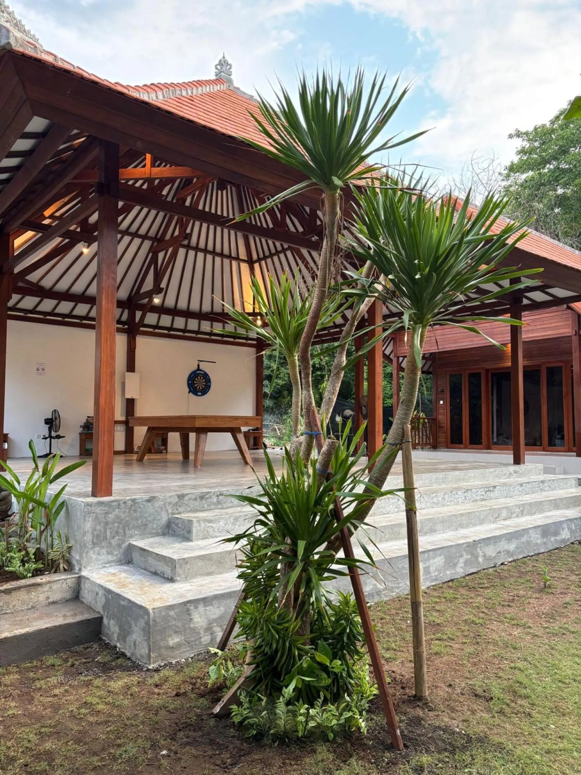 Property building in Castaway Island Hostel