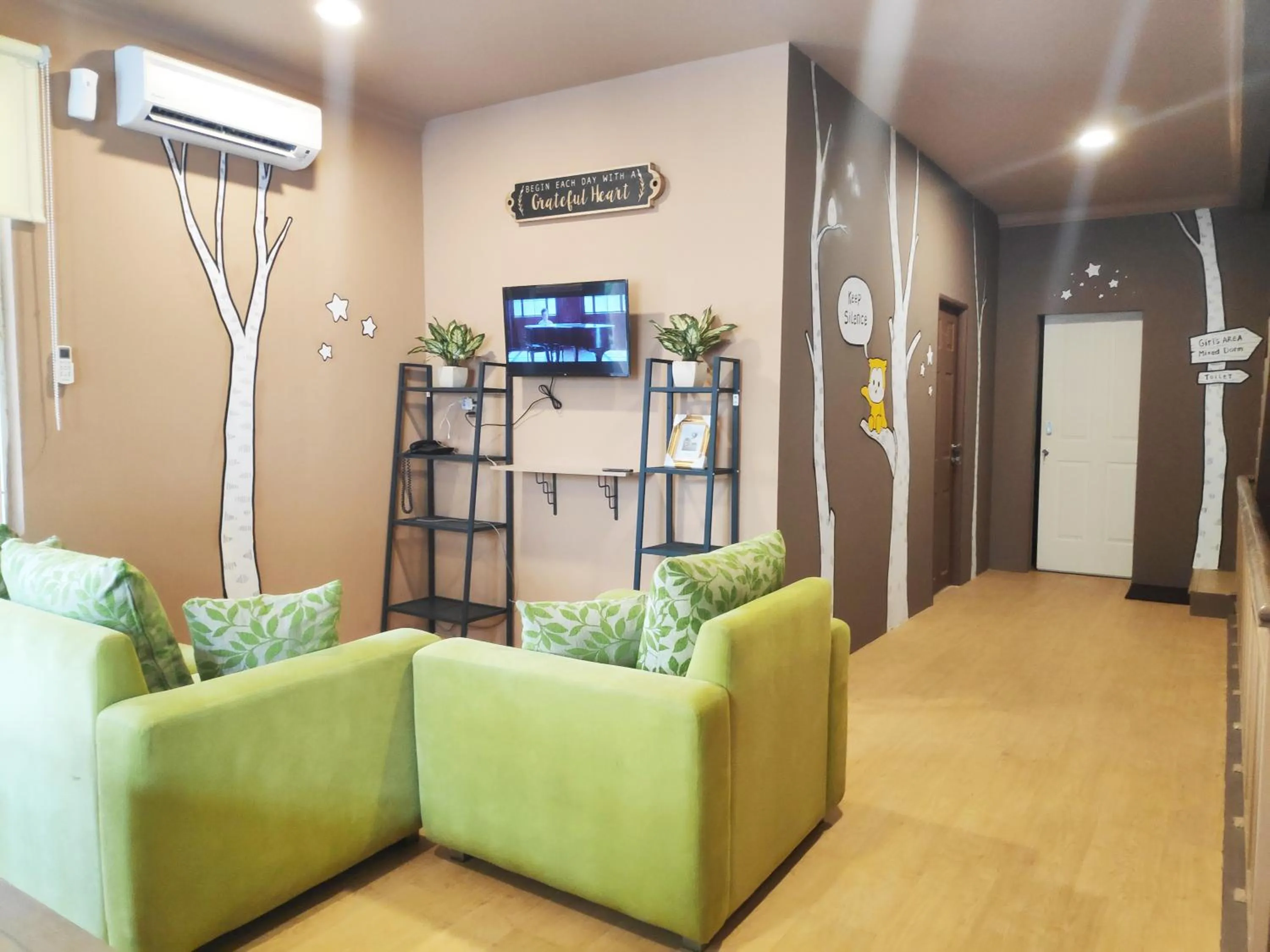 Communal lounge/ TV room in VK Pods PIK