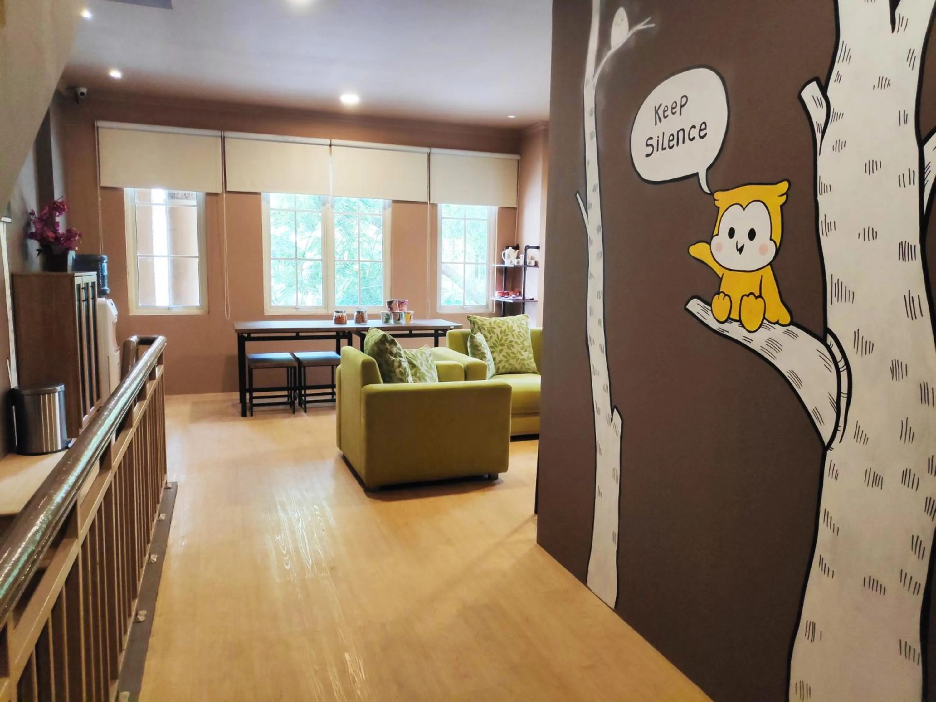 Communal lounge/ TV room in VK Pods PIK