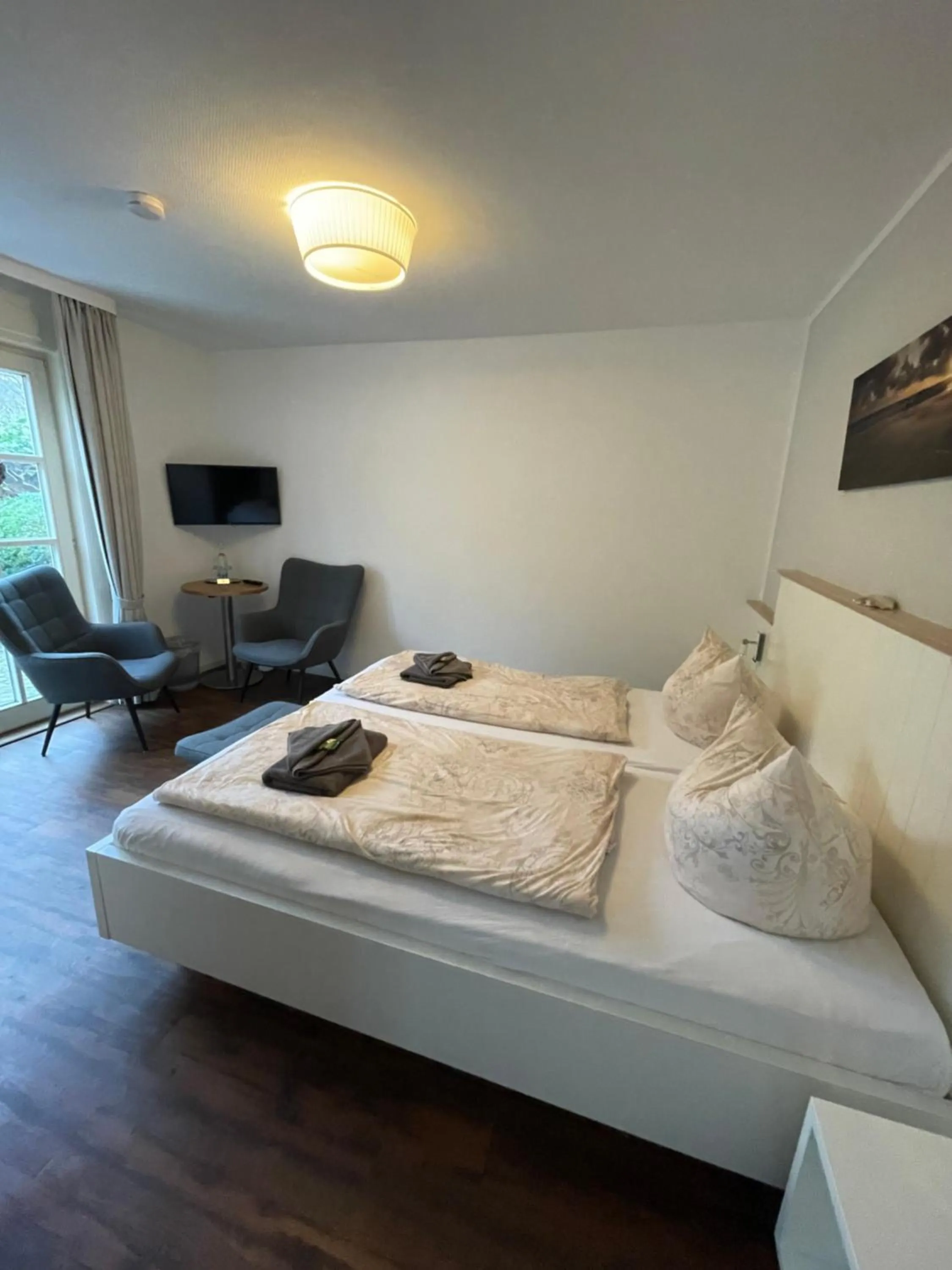 Bed in Hotel garni Seeluft Büsum