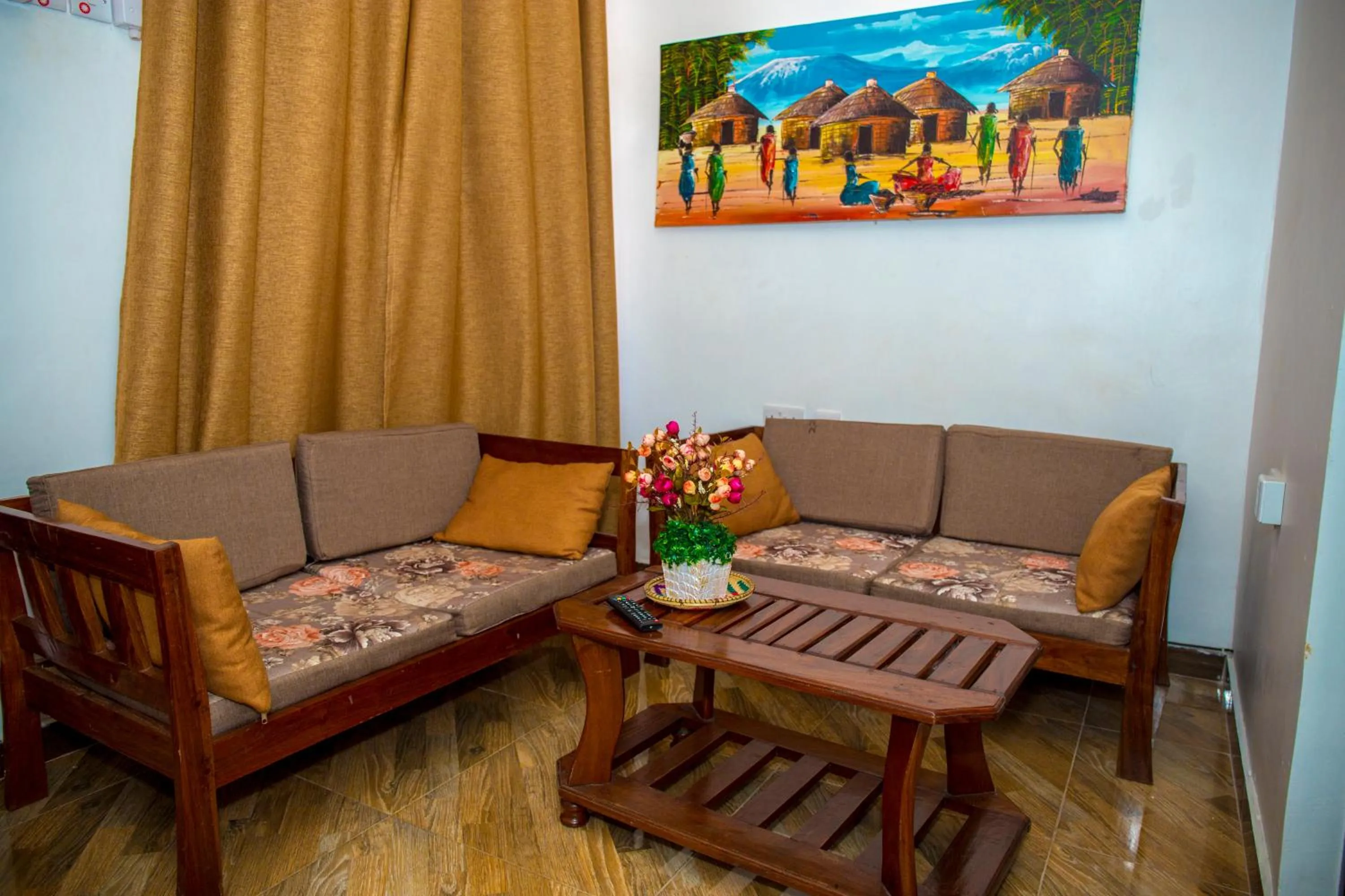 Living room in Mikocheni Condo Hotel & Apartments