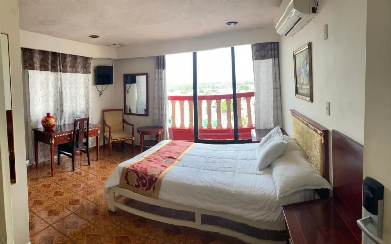 Bed in Hotel Mandarin