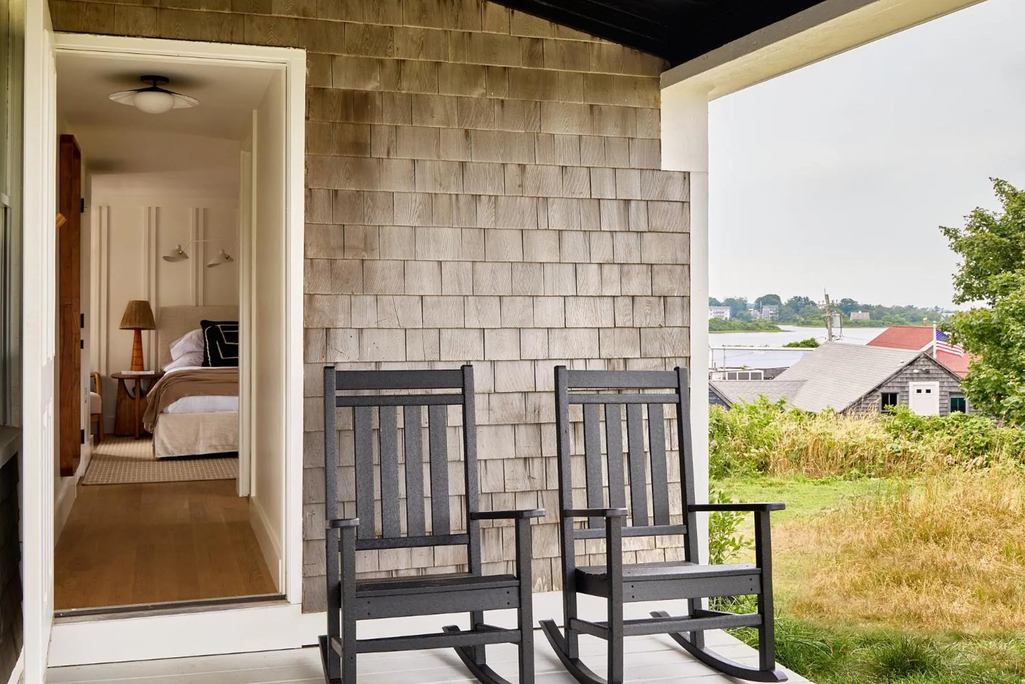 Patio in Block Island Beach House