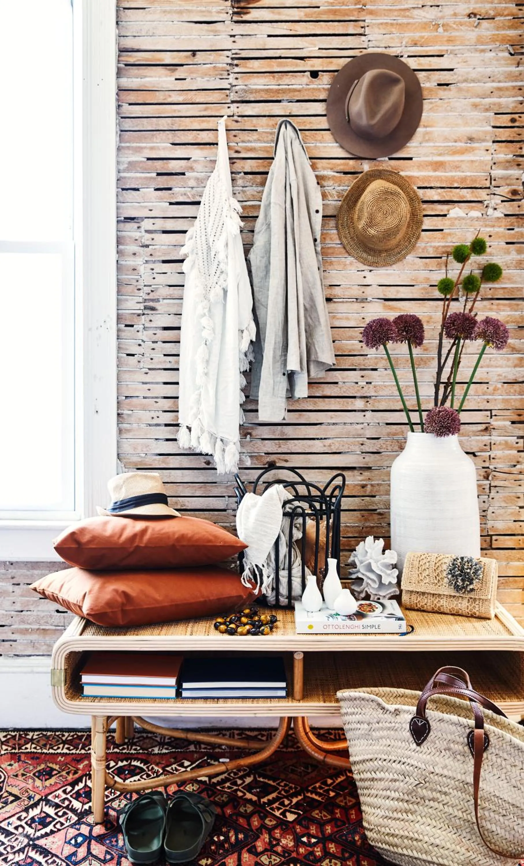 Decorative detail in Block Island Beach House