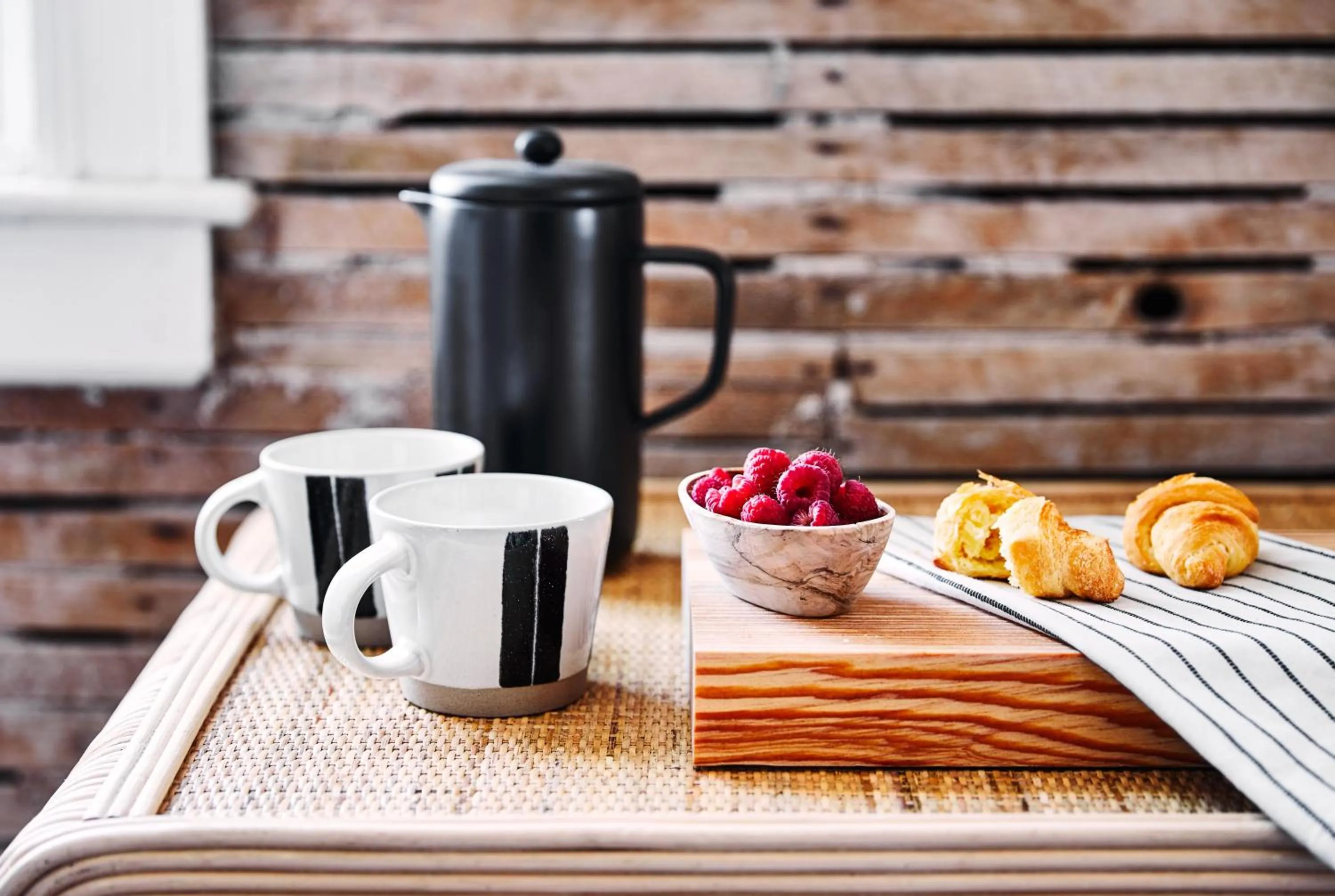 Food close-up in Block Island Beach House