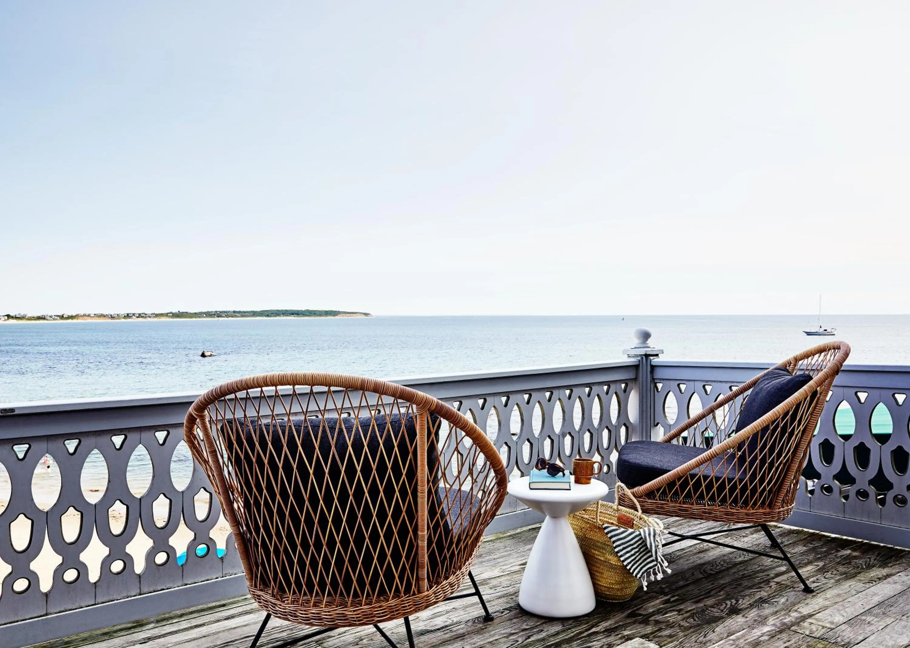 Balcony/Terrace in Block Island Beach House