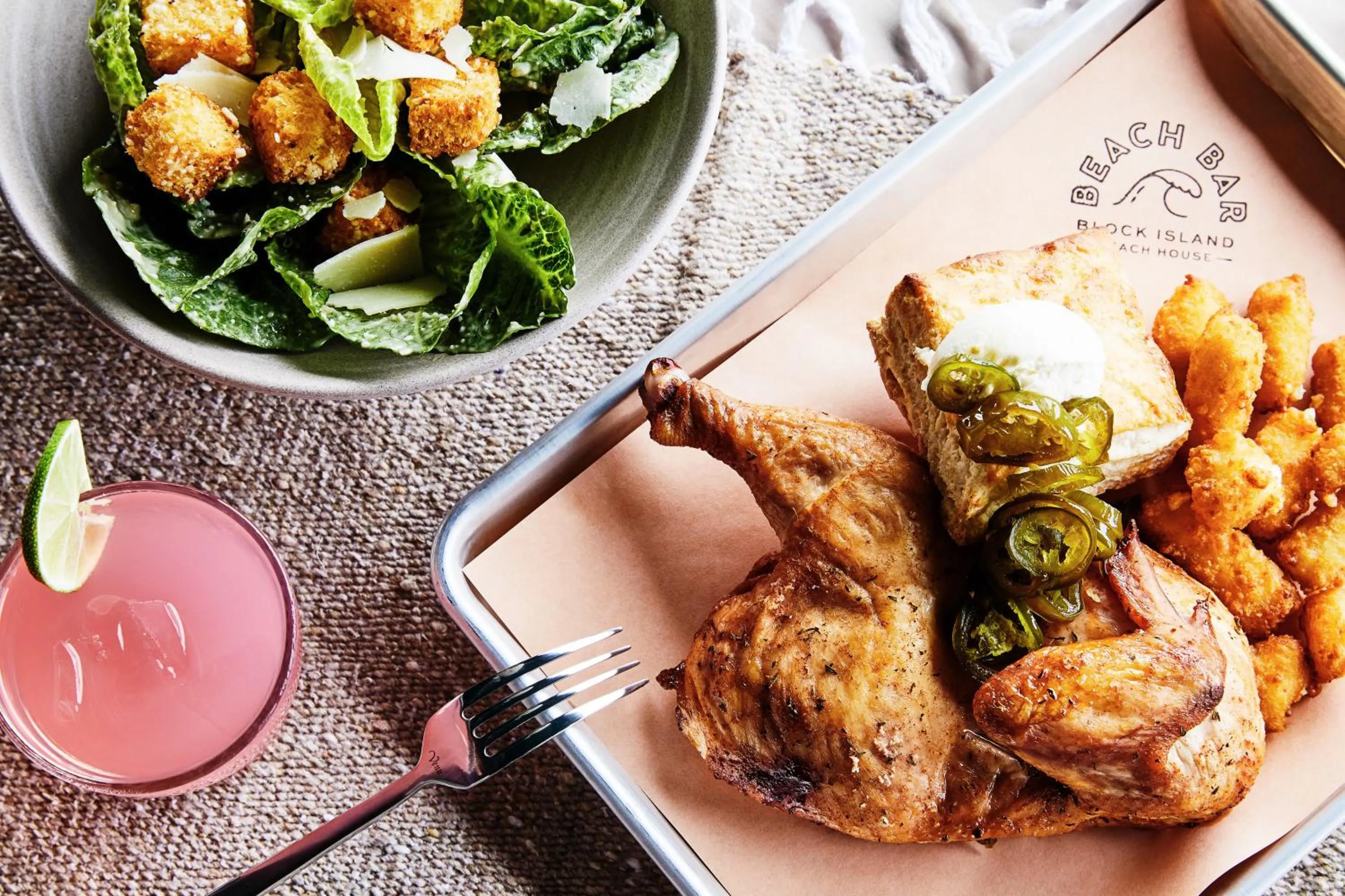 Food and drinks in Block Island Beach House