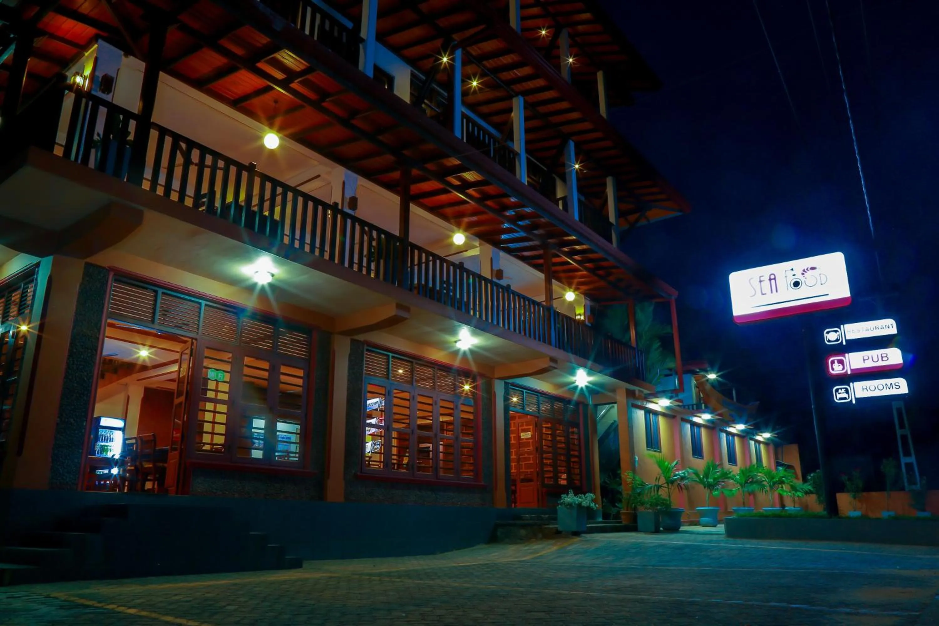 Property building in Seafood Restaurant and Motel