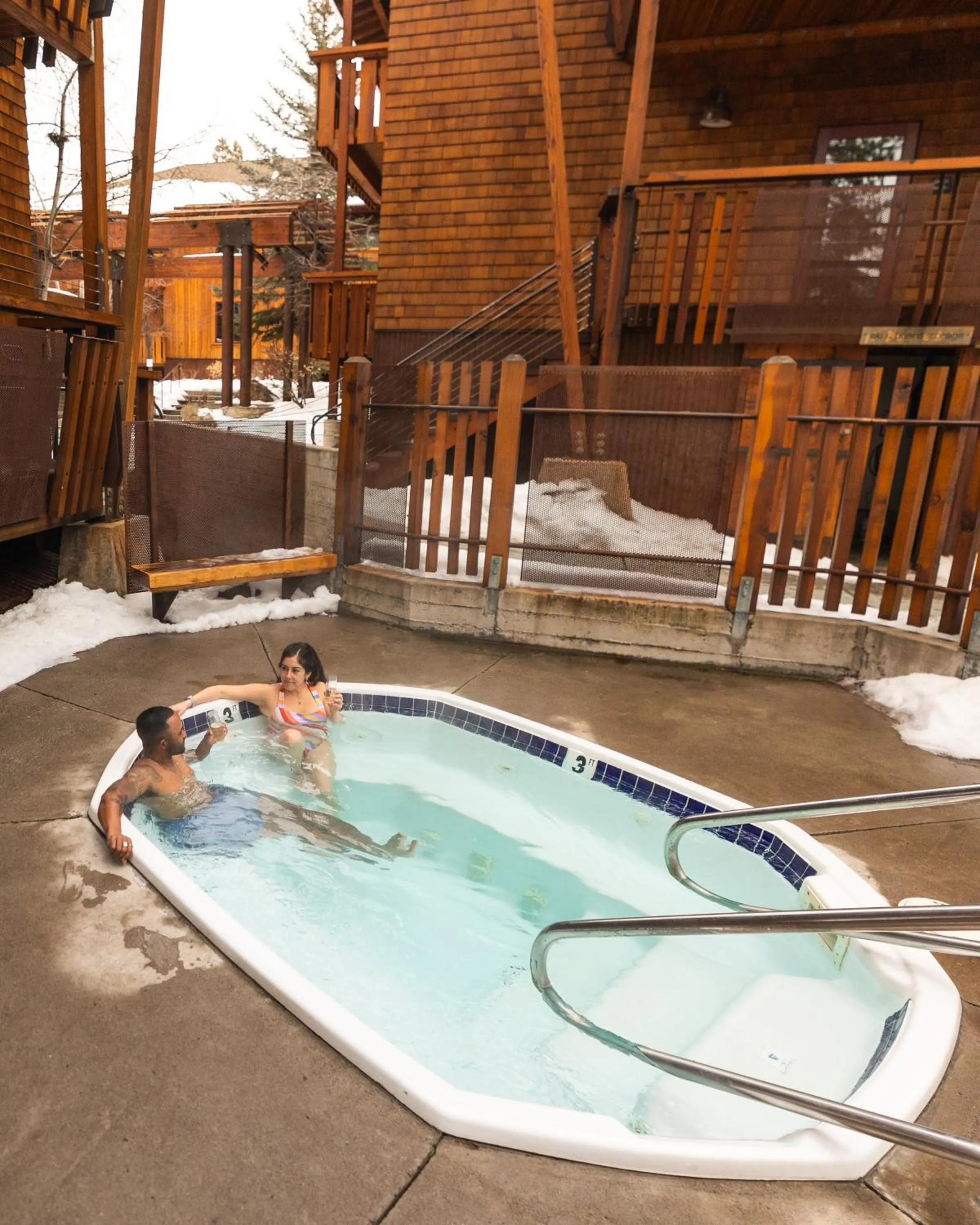 Hot Tub in Gravity Haus Truckee-Tahoe
