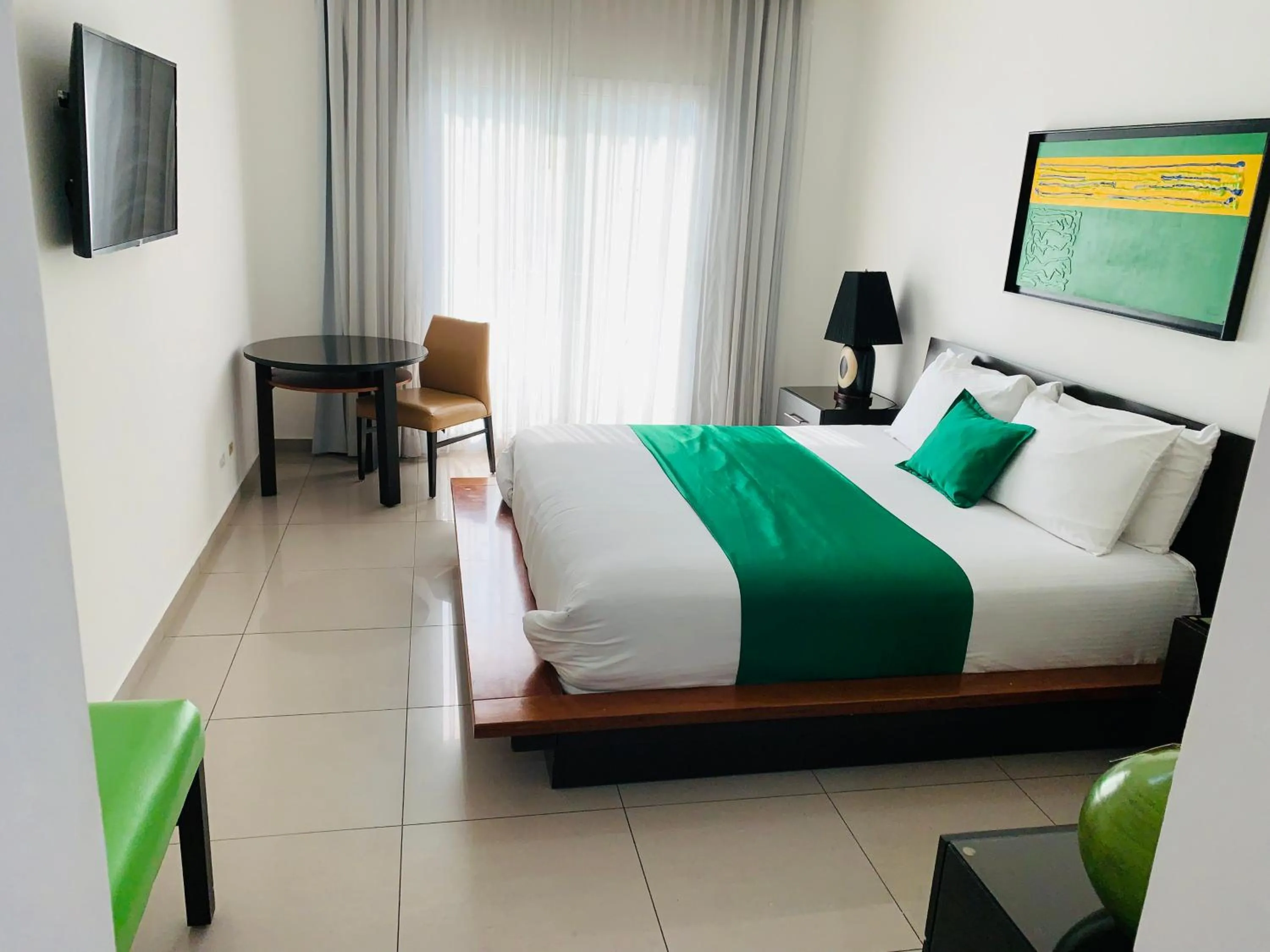 Bed in Hotel Galerias HN