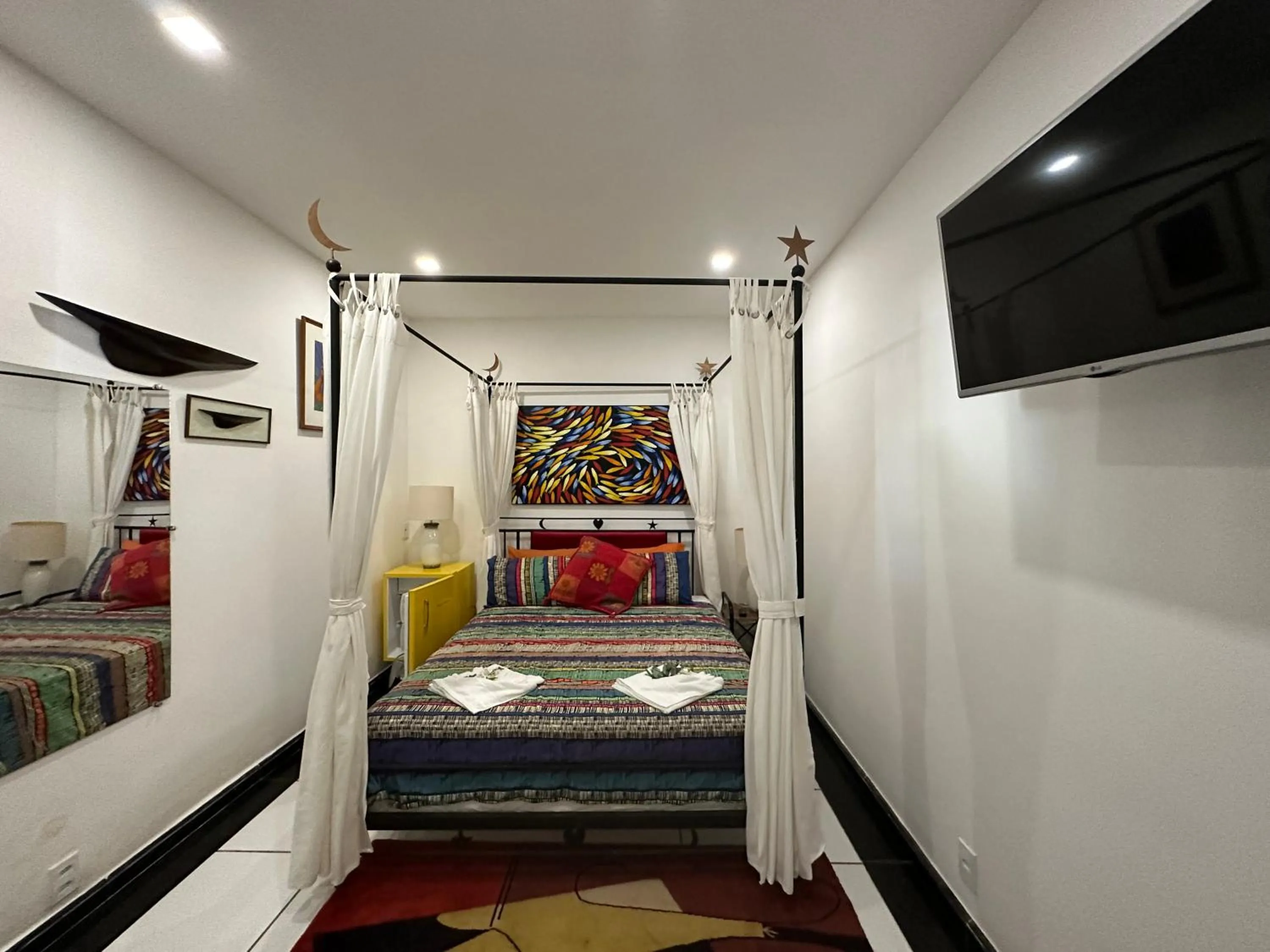 Bed in Flor de Limão Hotel Boutique