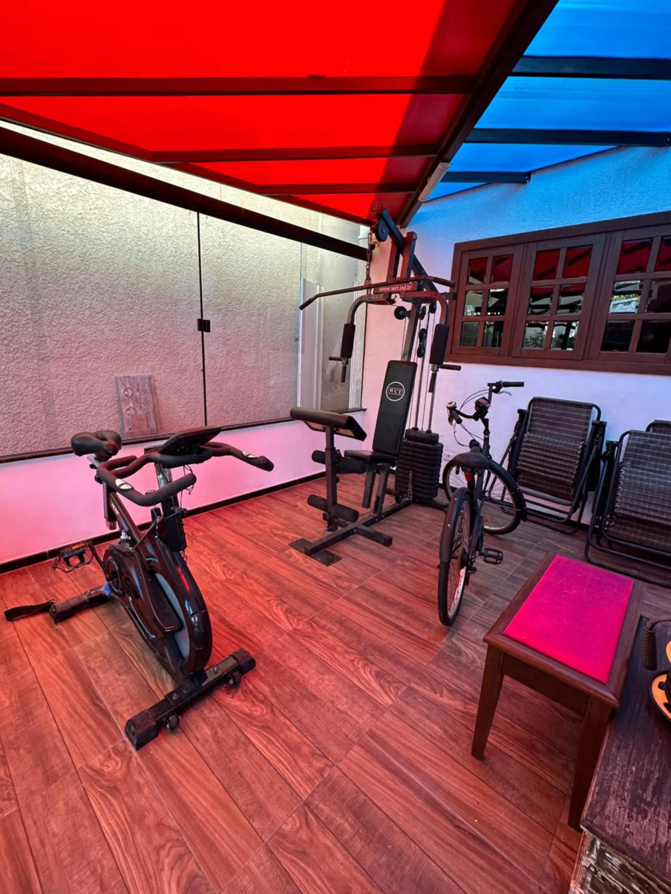 Fitness centre/facilities in Flor de Limão Hotel Boutique