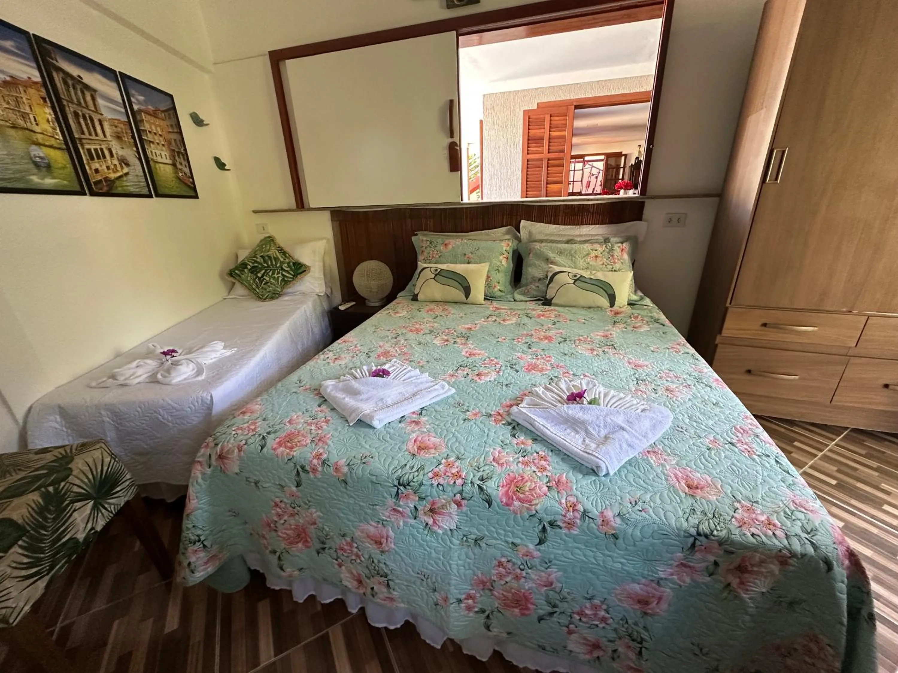 Bed in Flor de Limão Hotel Boutique