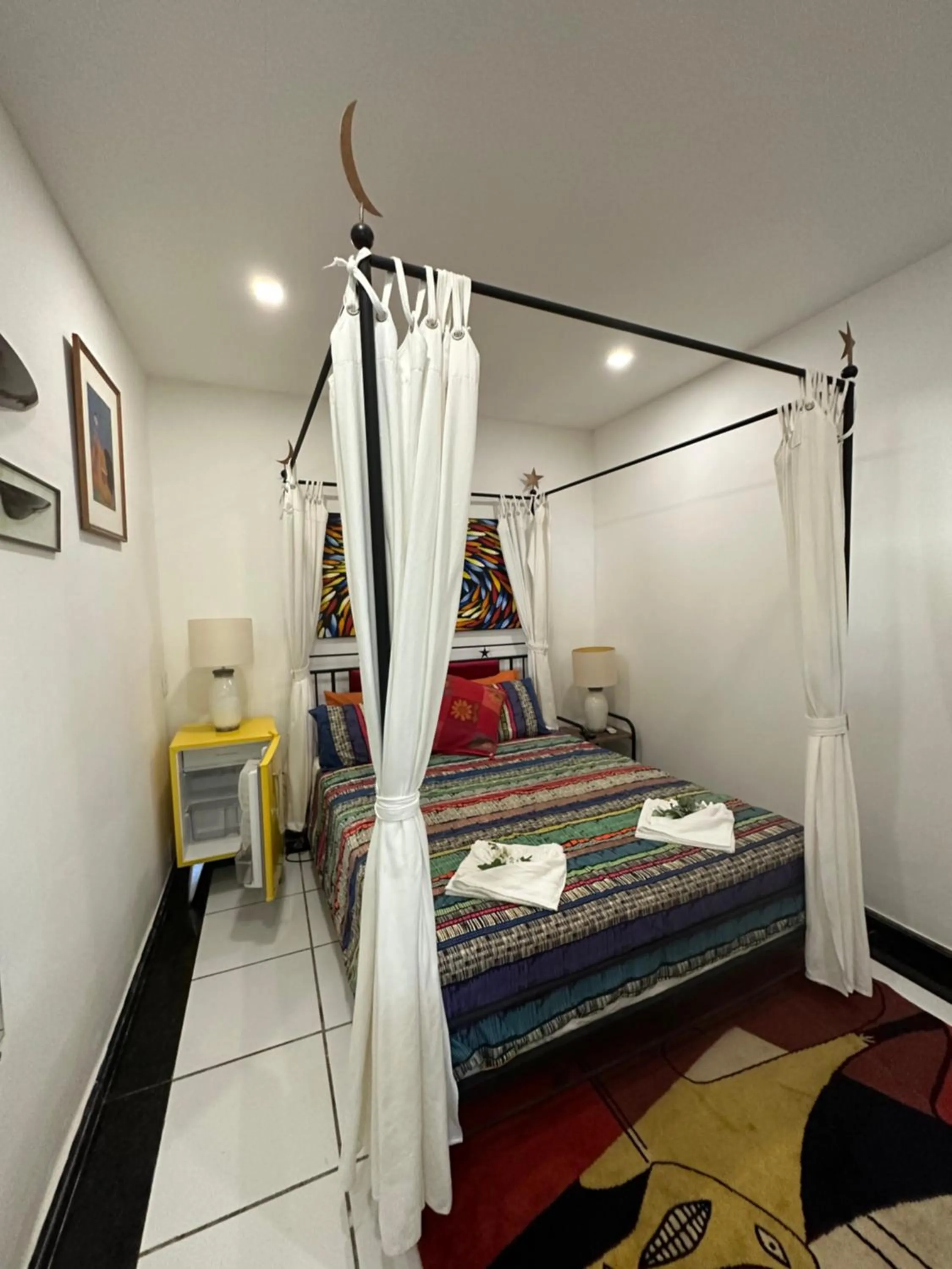 Bed in Flor de Limão Hotel Boutique