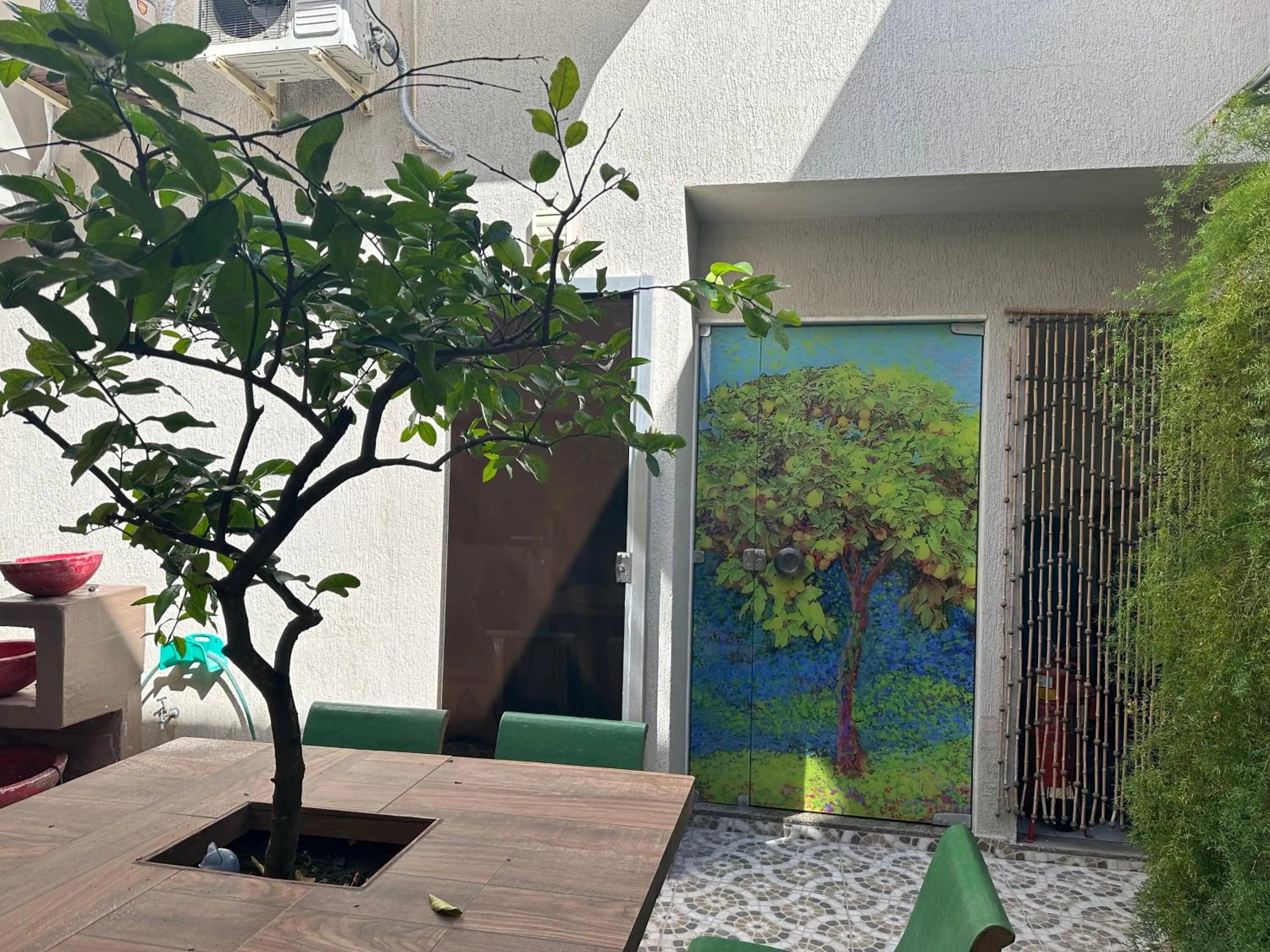 Patio in Flor de Limão Hotel Boutique