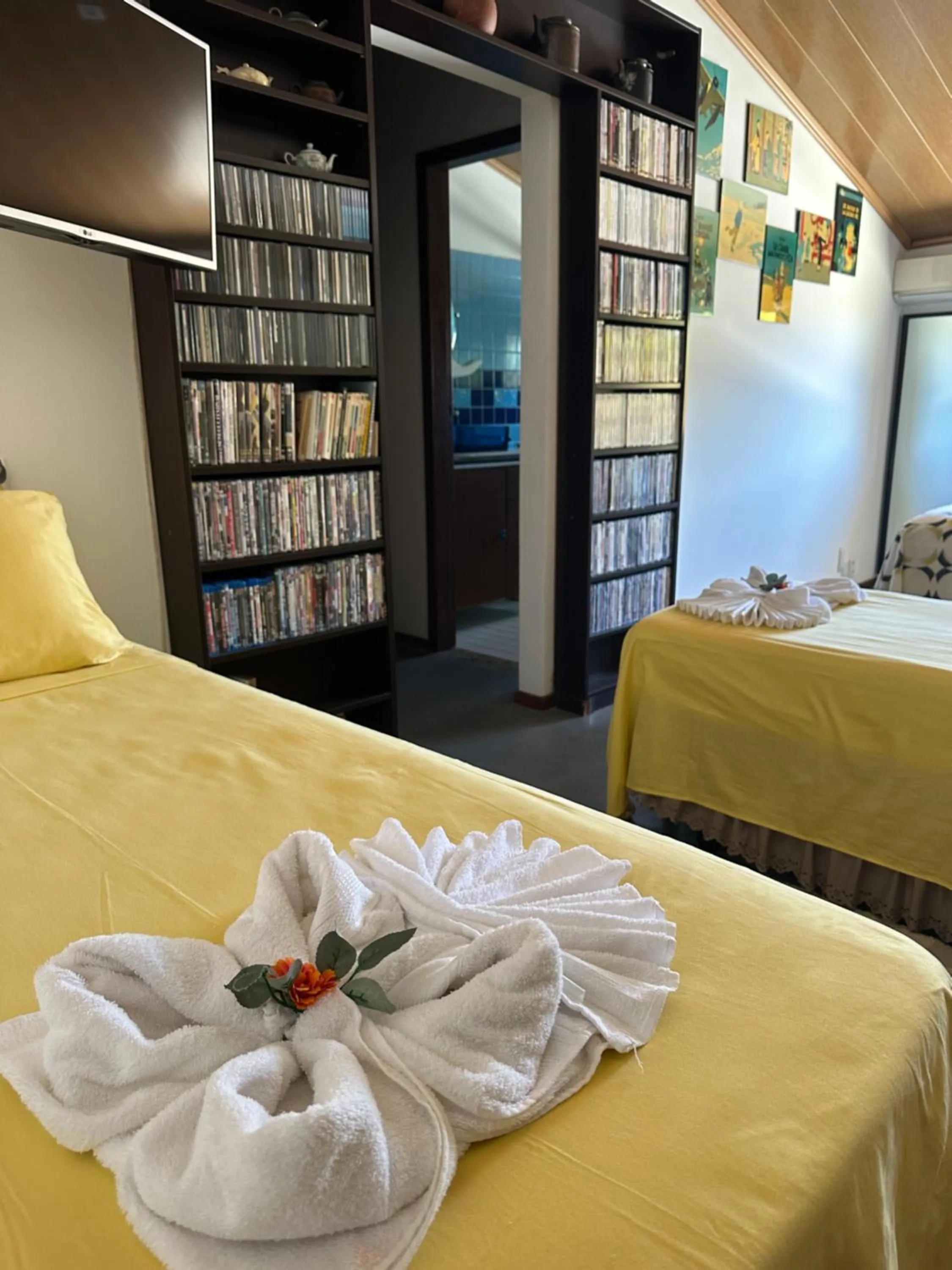 Bed in Flor de Limão Hotel Boutique