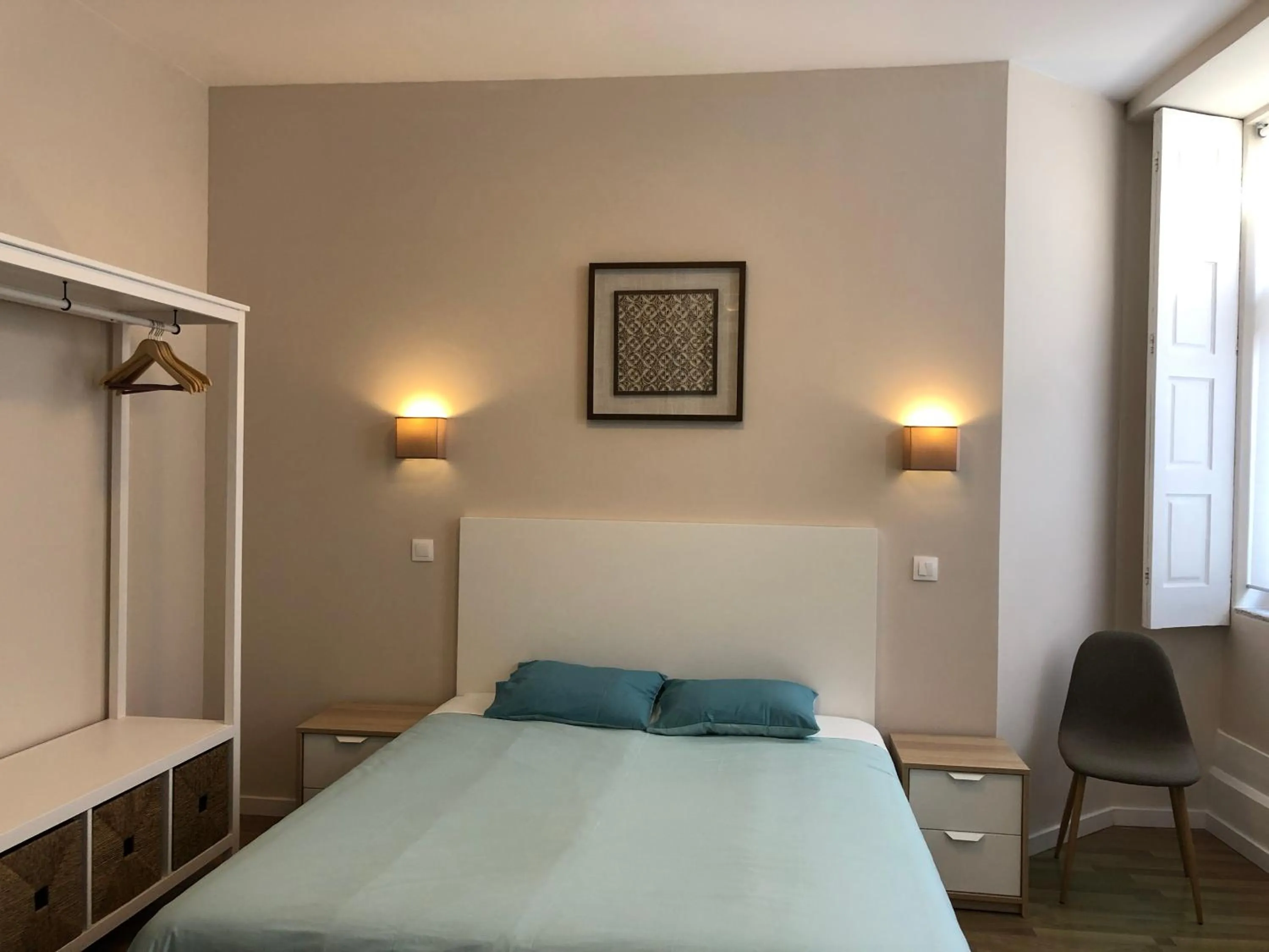 Bedroom, Bed in HaoBo Porto Center