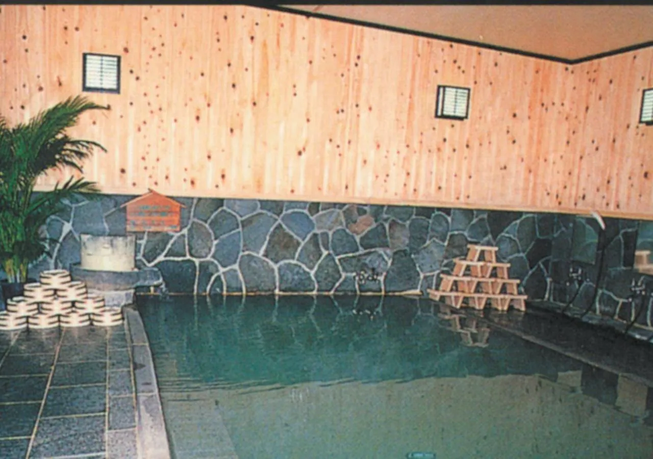 Hot Spring Bath in Unzen Iwaki Ryokan