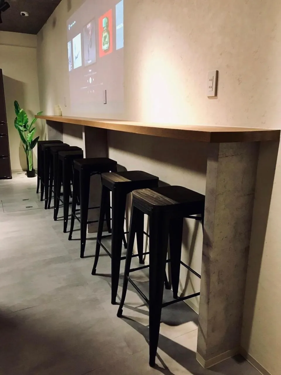 Living room in Shinsaibashi House