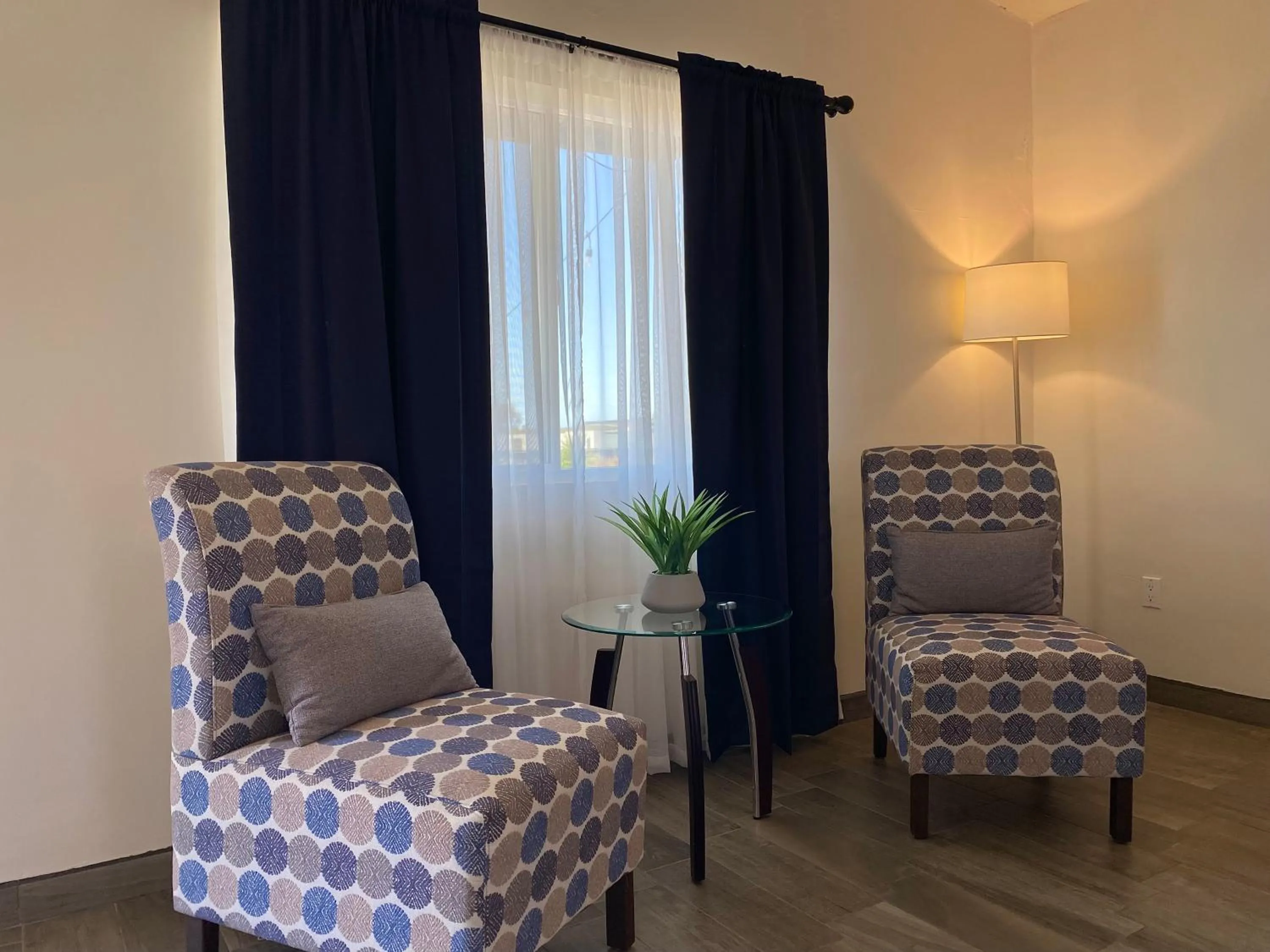 Living room in Casa Anguiano Valle de Guadalupe