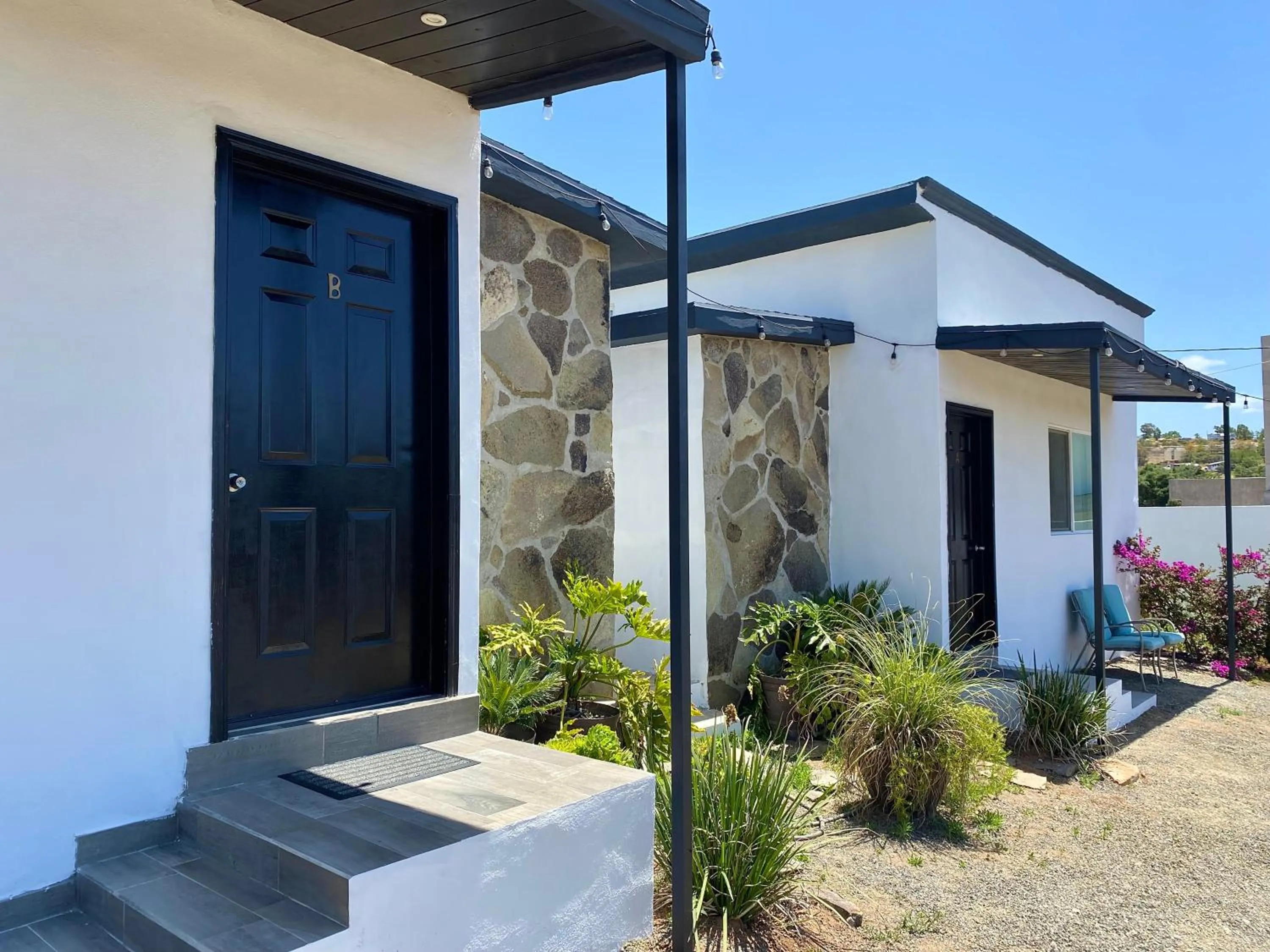 Facade/entrance in Casa Anguiano Valle de Guadalupe