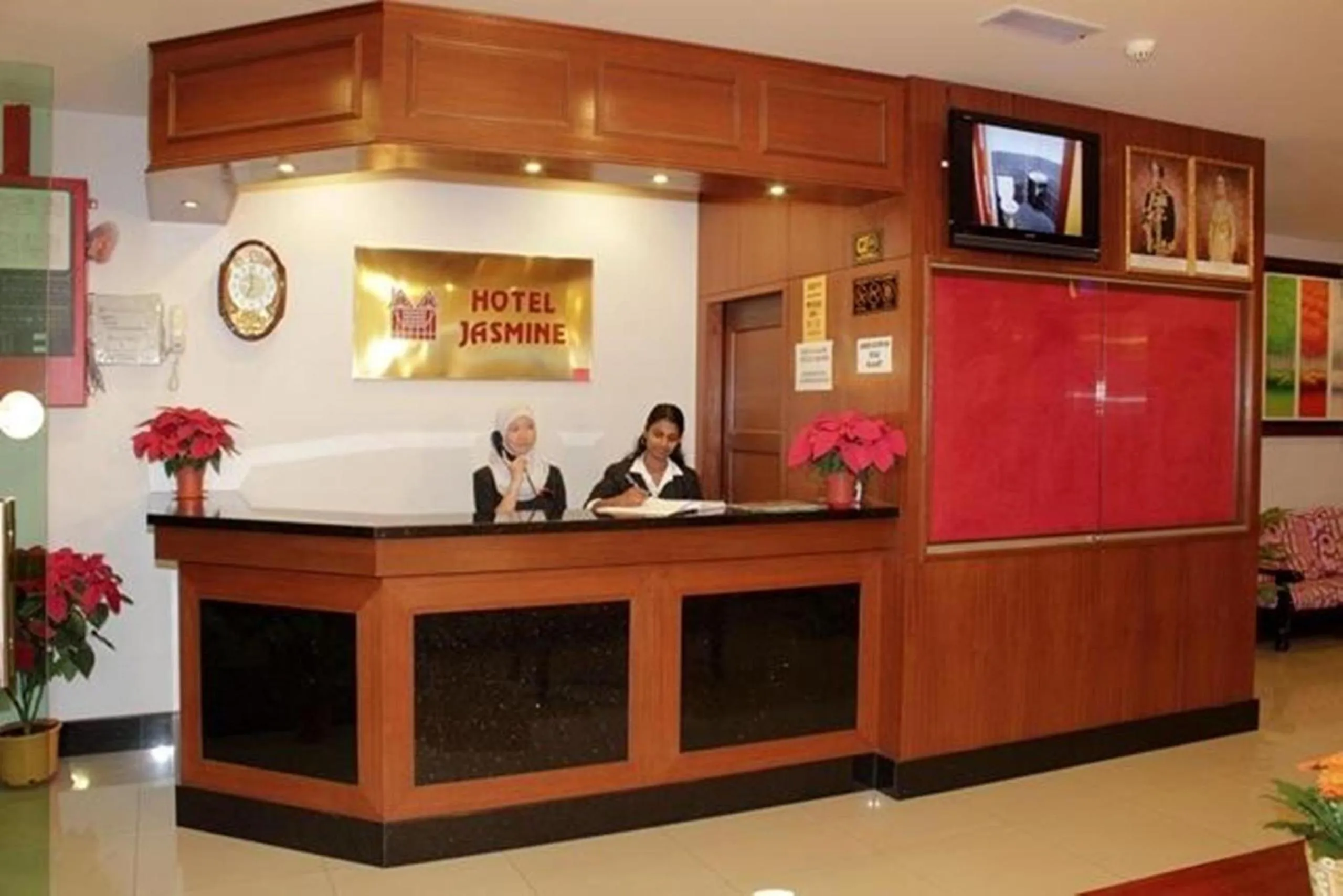 Lobby or reception in Jasmine Hotel