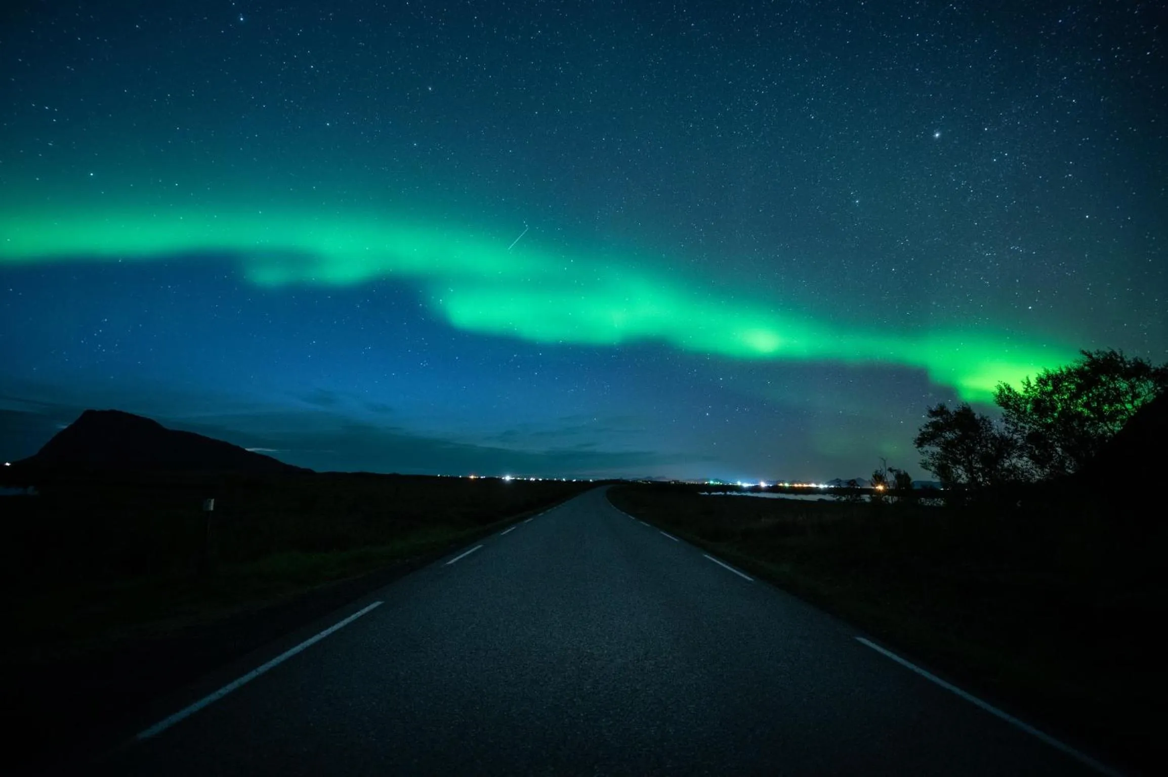 Night in Solsiden Brygge Rorbuer