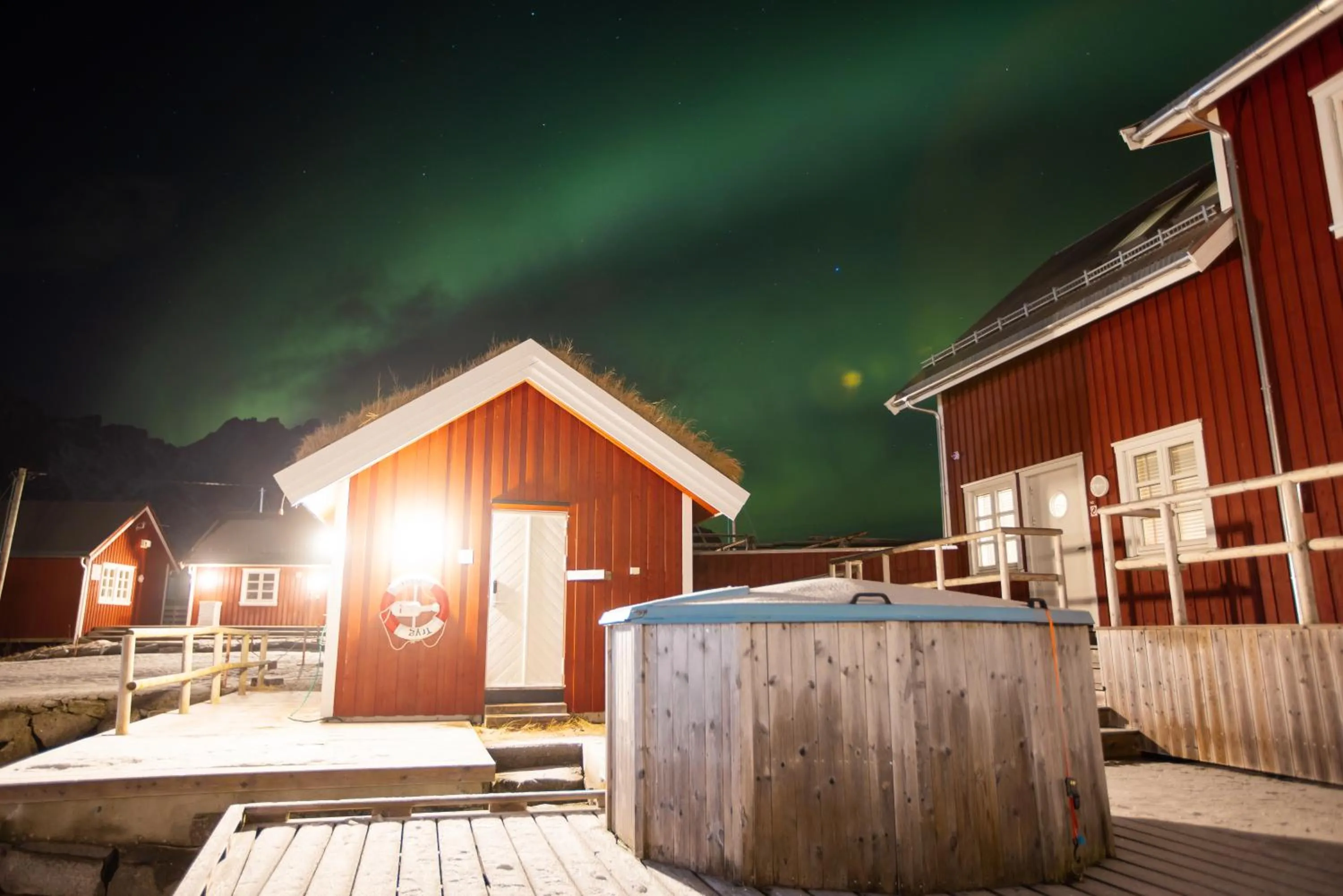 Sauna in Solsiden Brygge Rorbuer