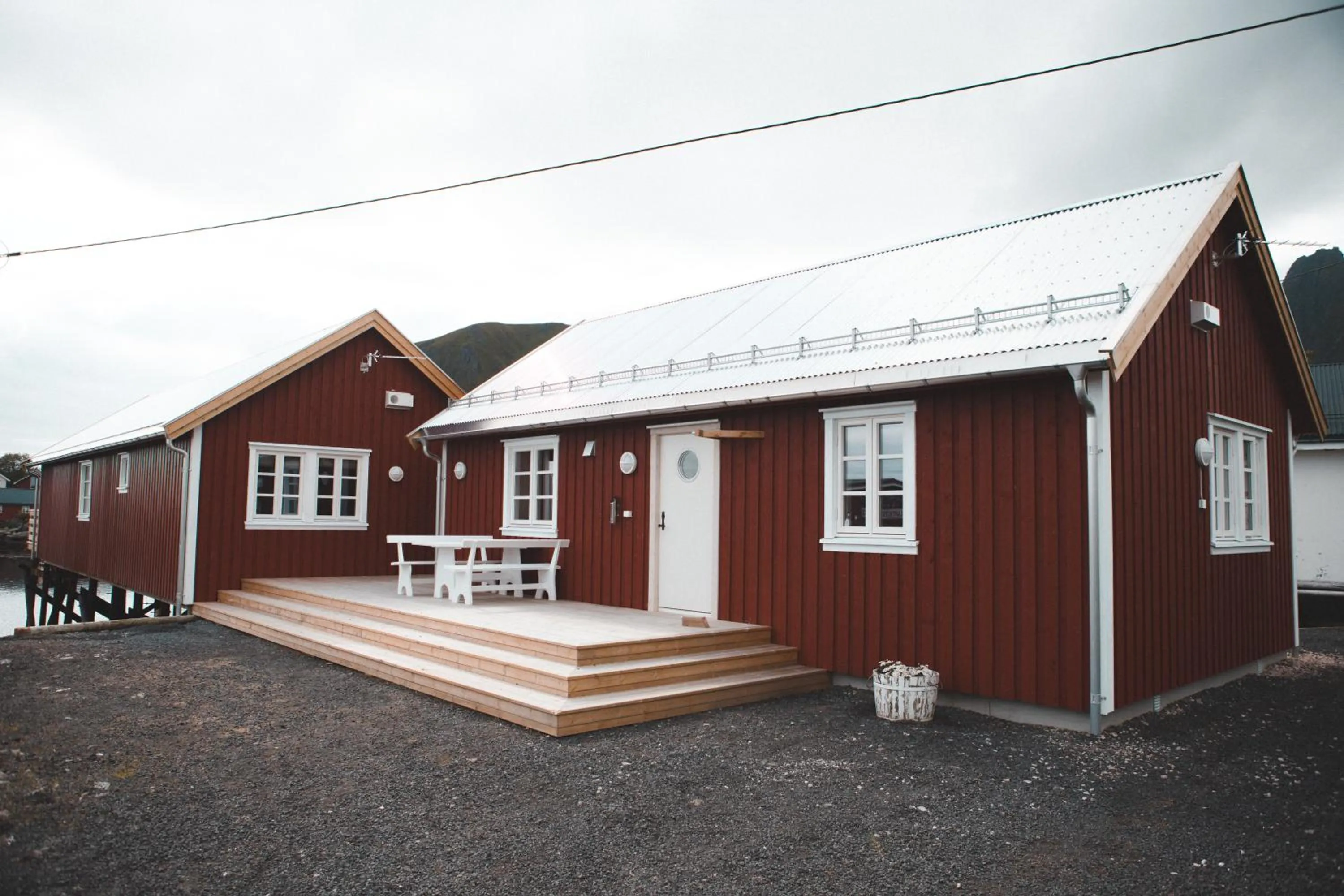 Property building in Solsiden Brygge Rorbuer