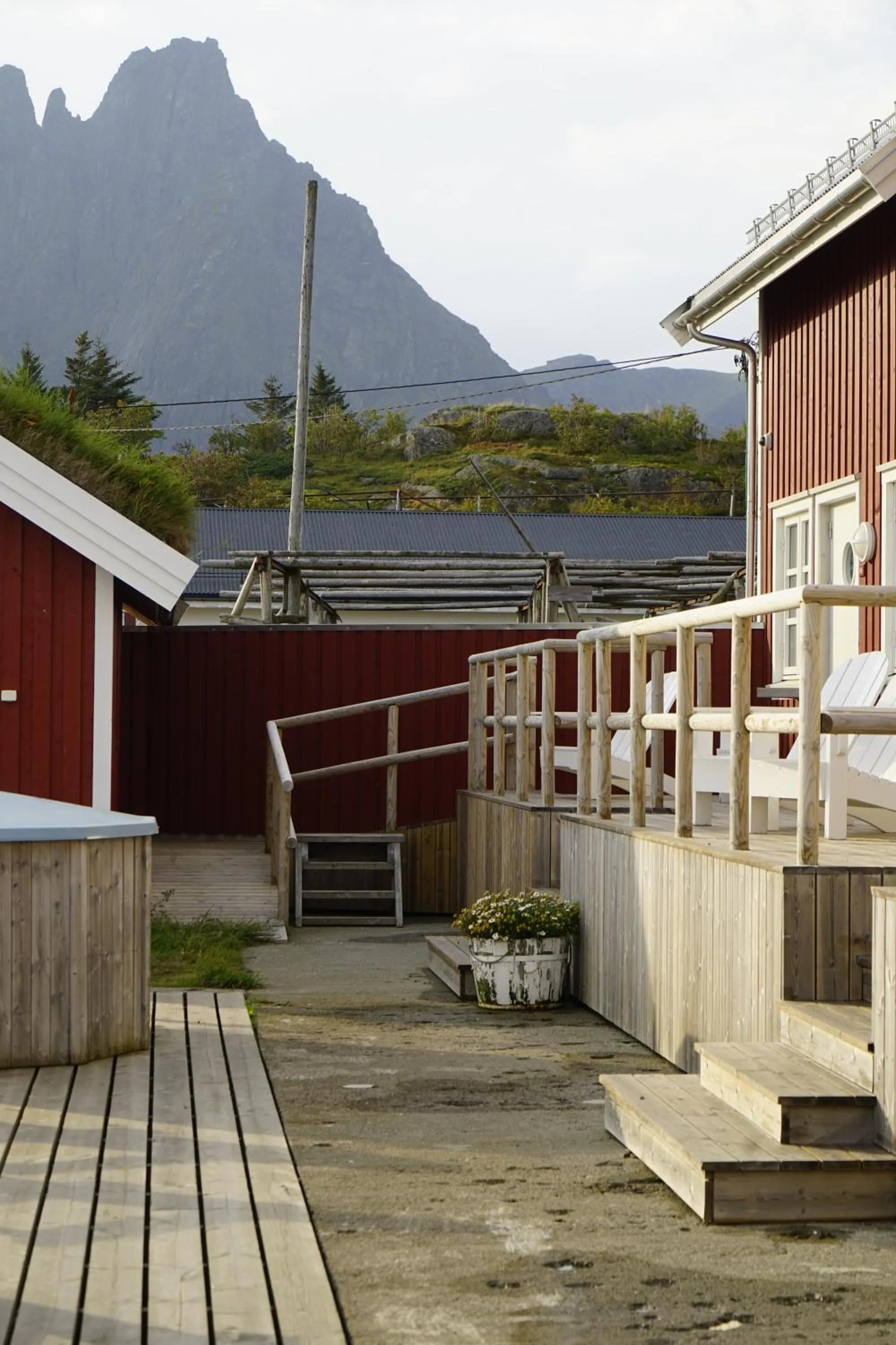 Property building in Solsiden Brygge Rorbuer