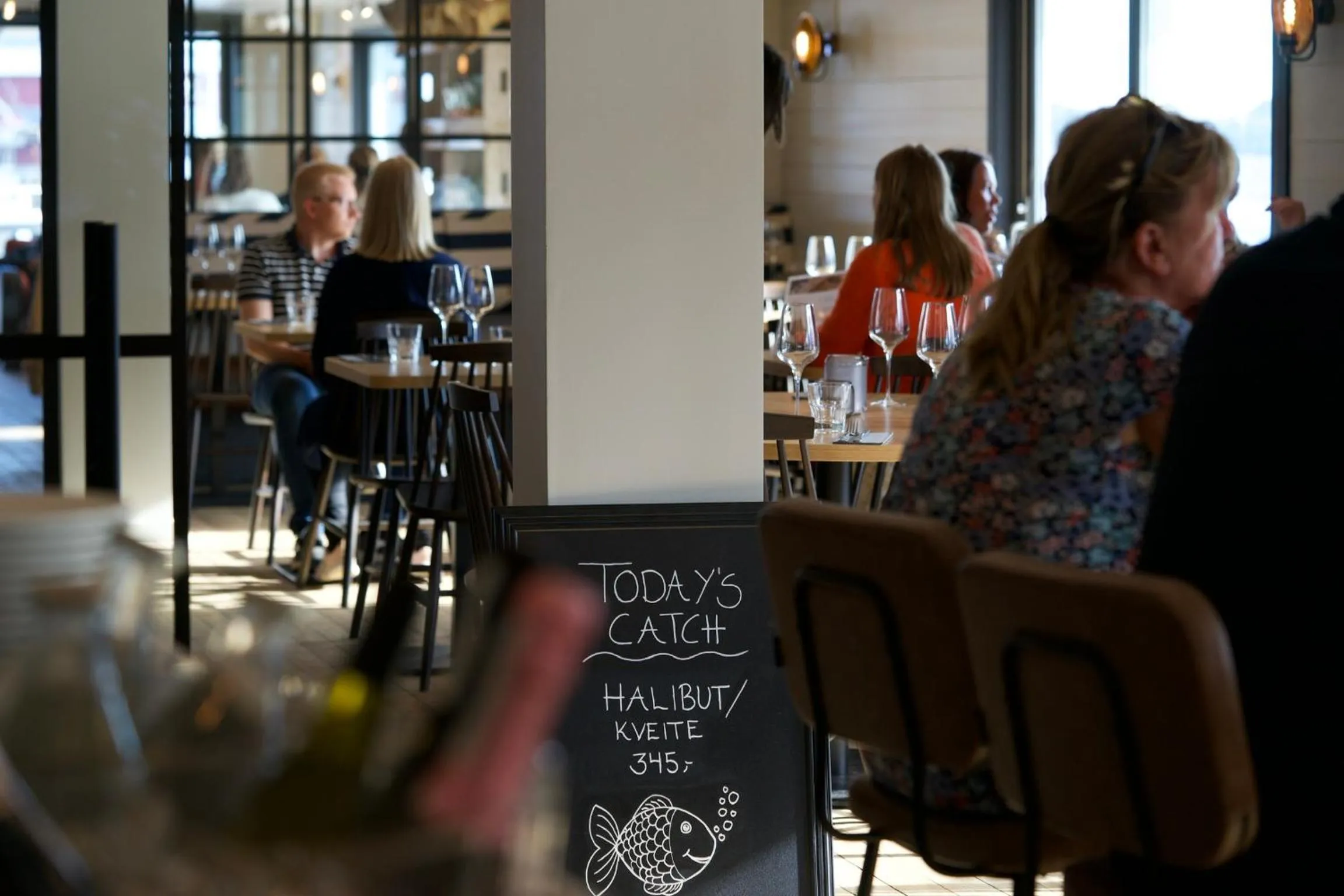 Restaurant/places to eat in Solsiden Brygge Rorbuer