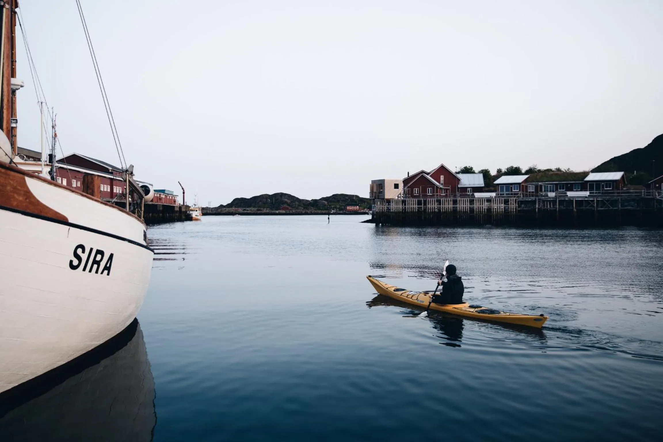 People in Solsiden Brygge Rorbuer