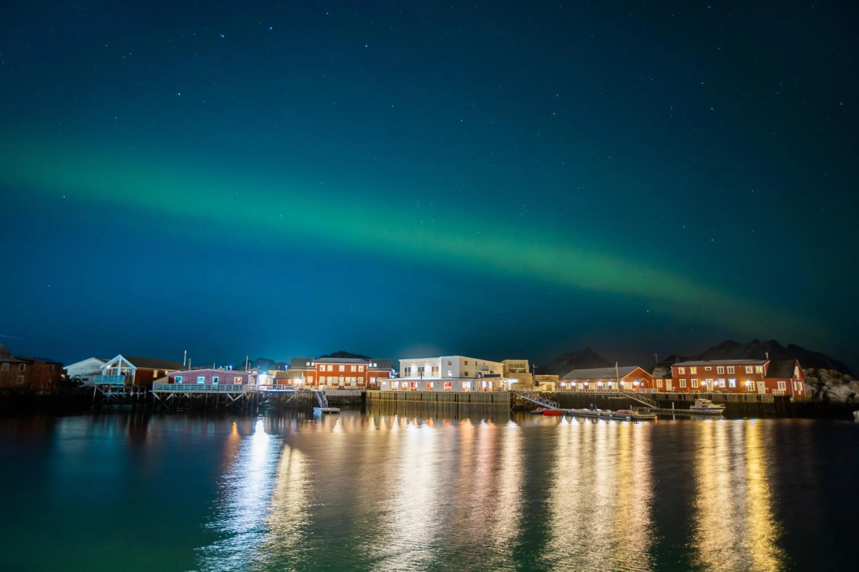Property building in Solsiden Brygge Rorbuer