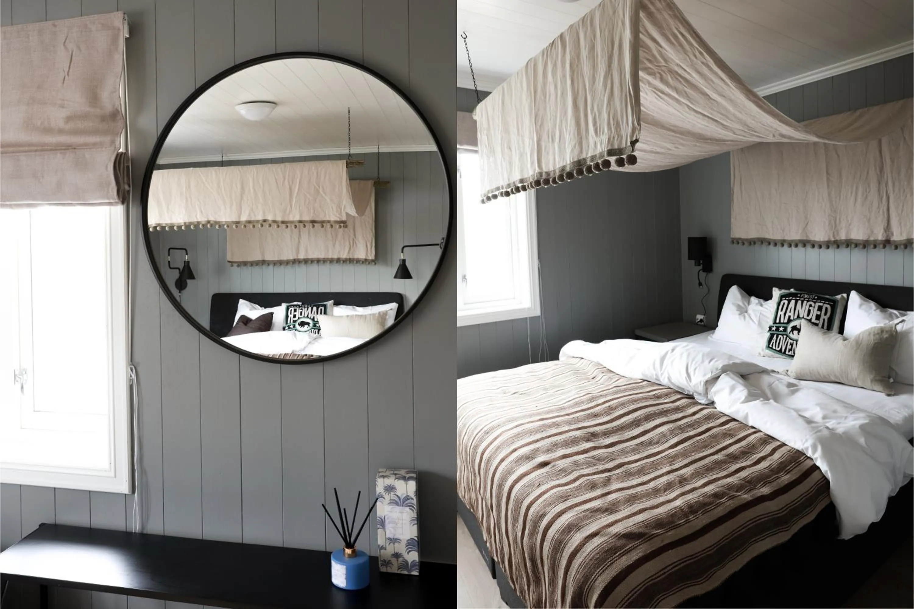 Bedroom, Bed in Solsiden Brygge Rorbuer