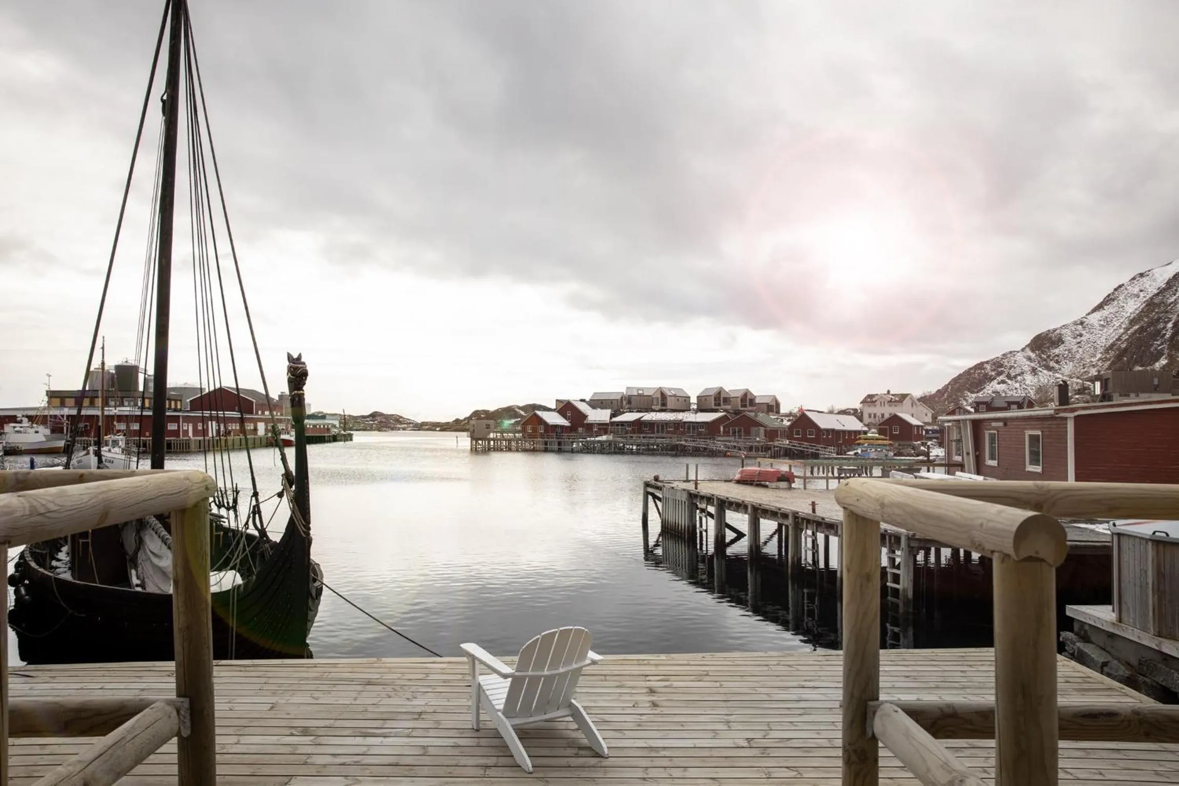 Neighbourhood in Solsiden Brygge Rorbuer
