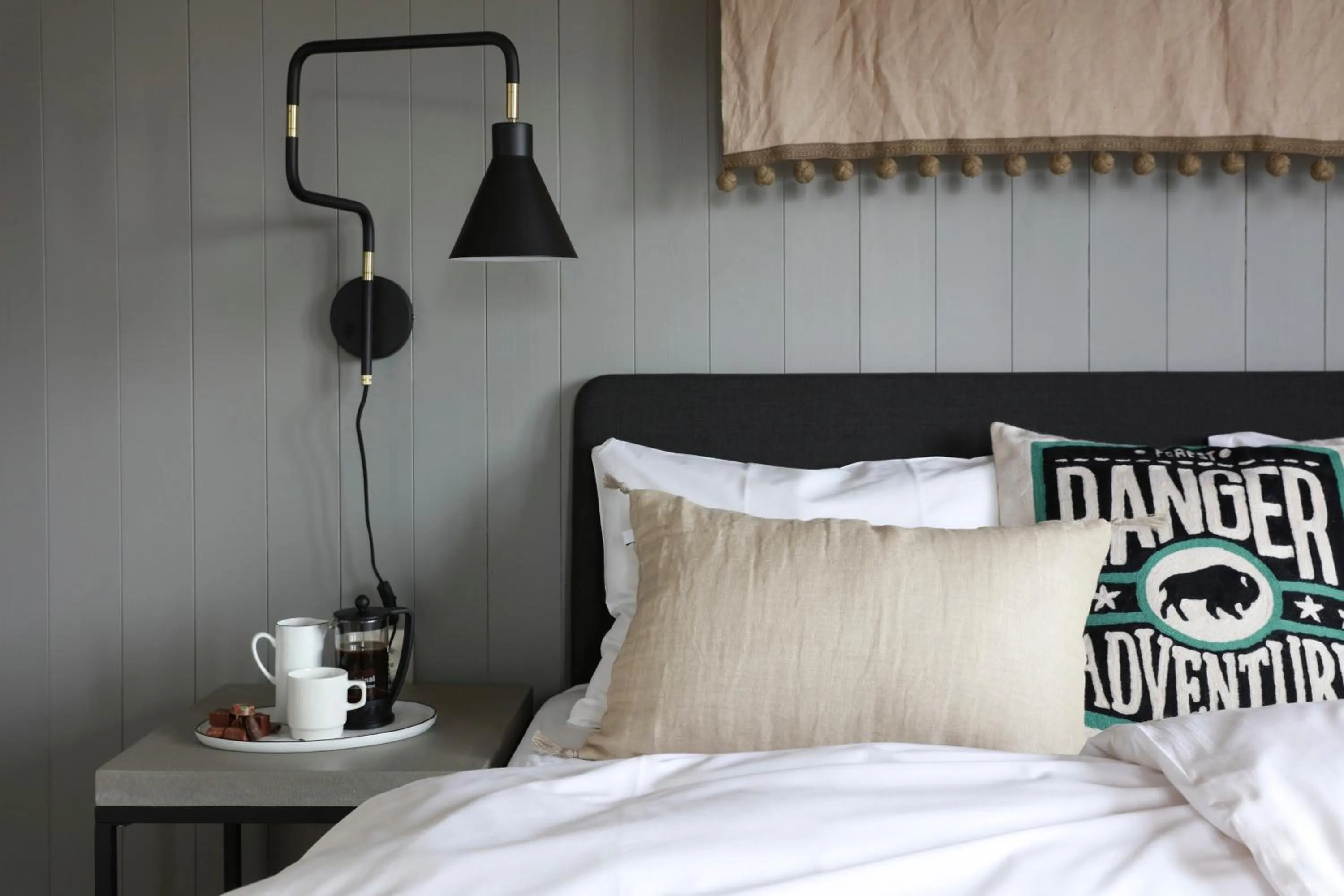 Bedroom, Bed in Solsiden Brygge Rorbuer