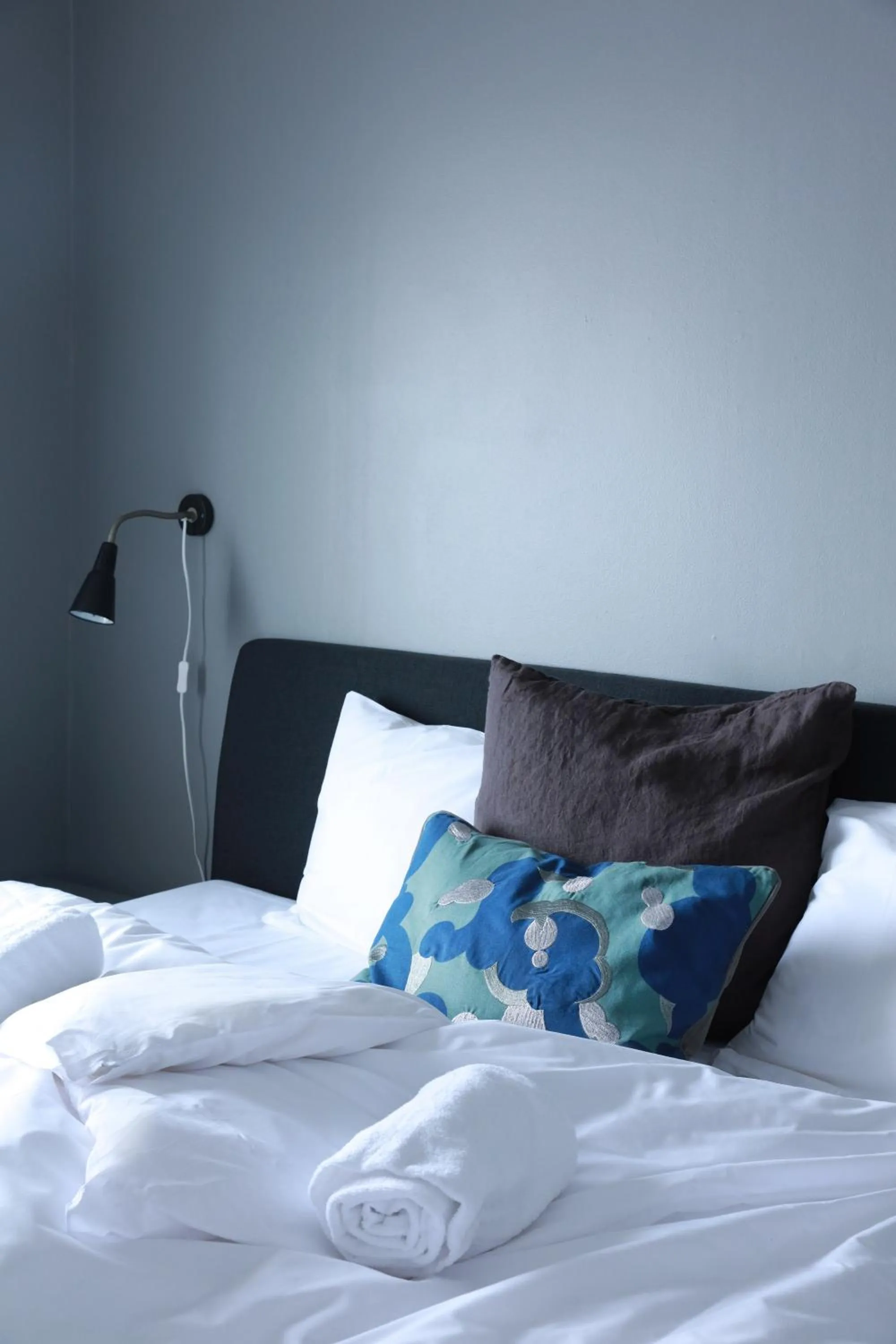 Bedroom, Bed in Solsiden Brygge Rorbuer