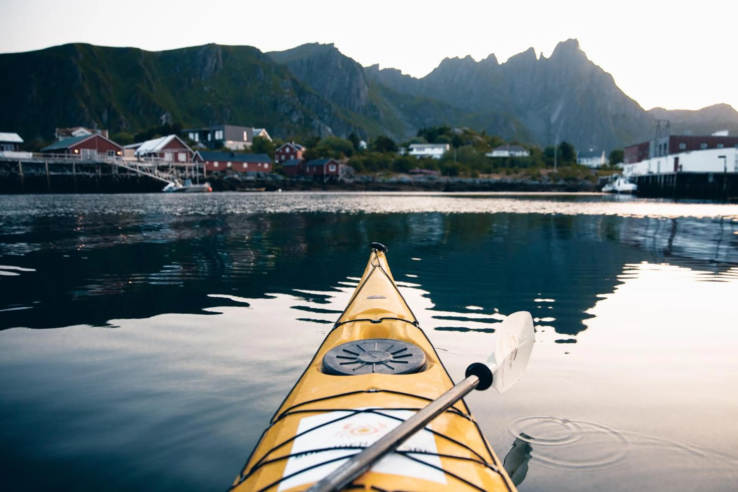 Natural landscape in Solsiden Brygge Rorbuer