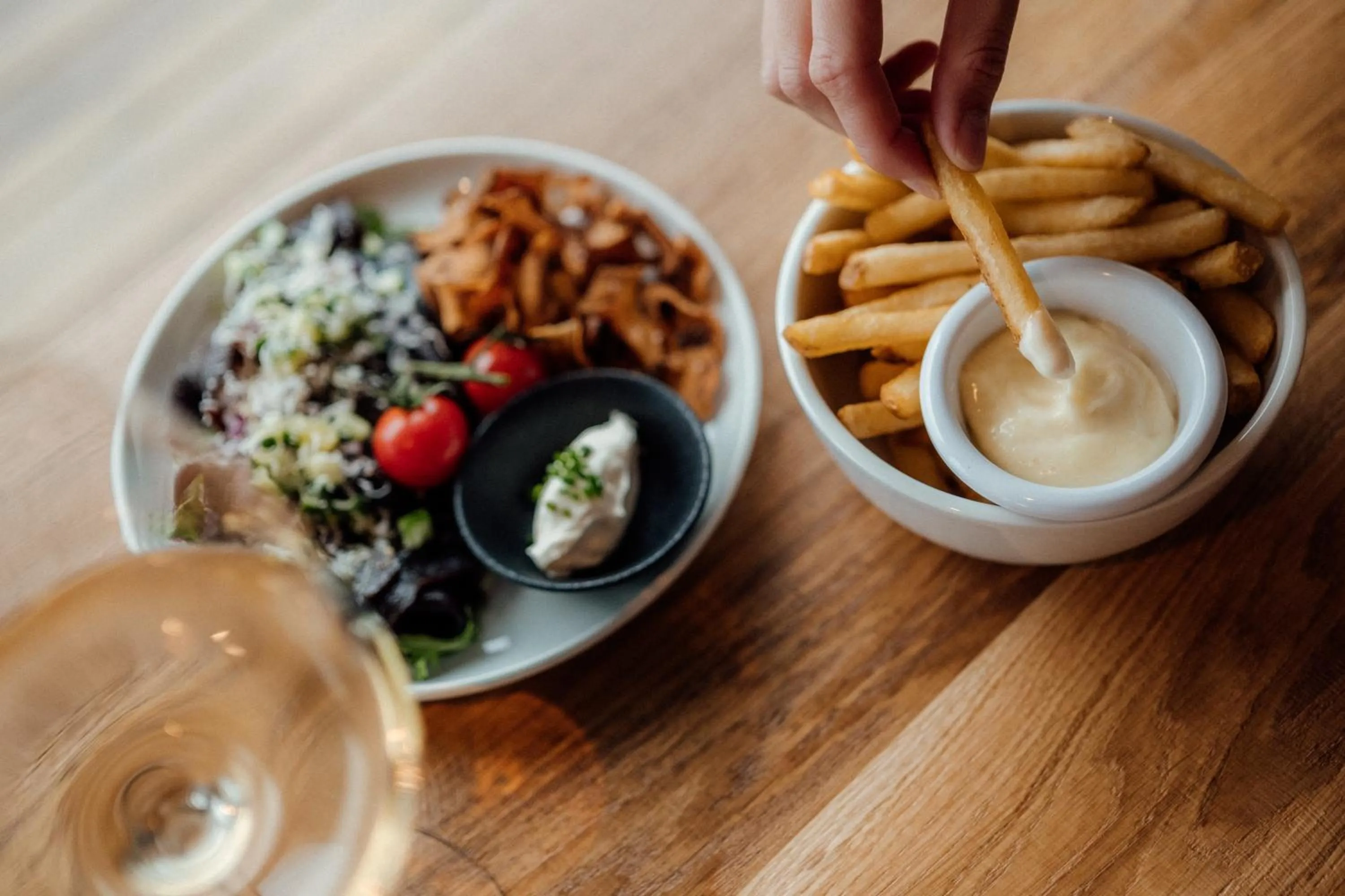 Food and drinks in Solsiden Brygge Rorbuer