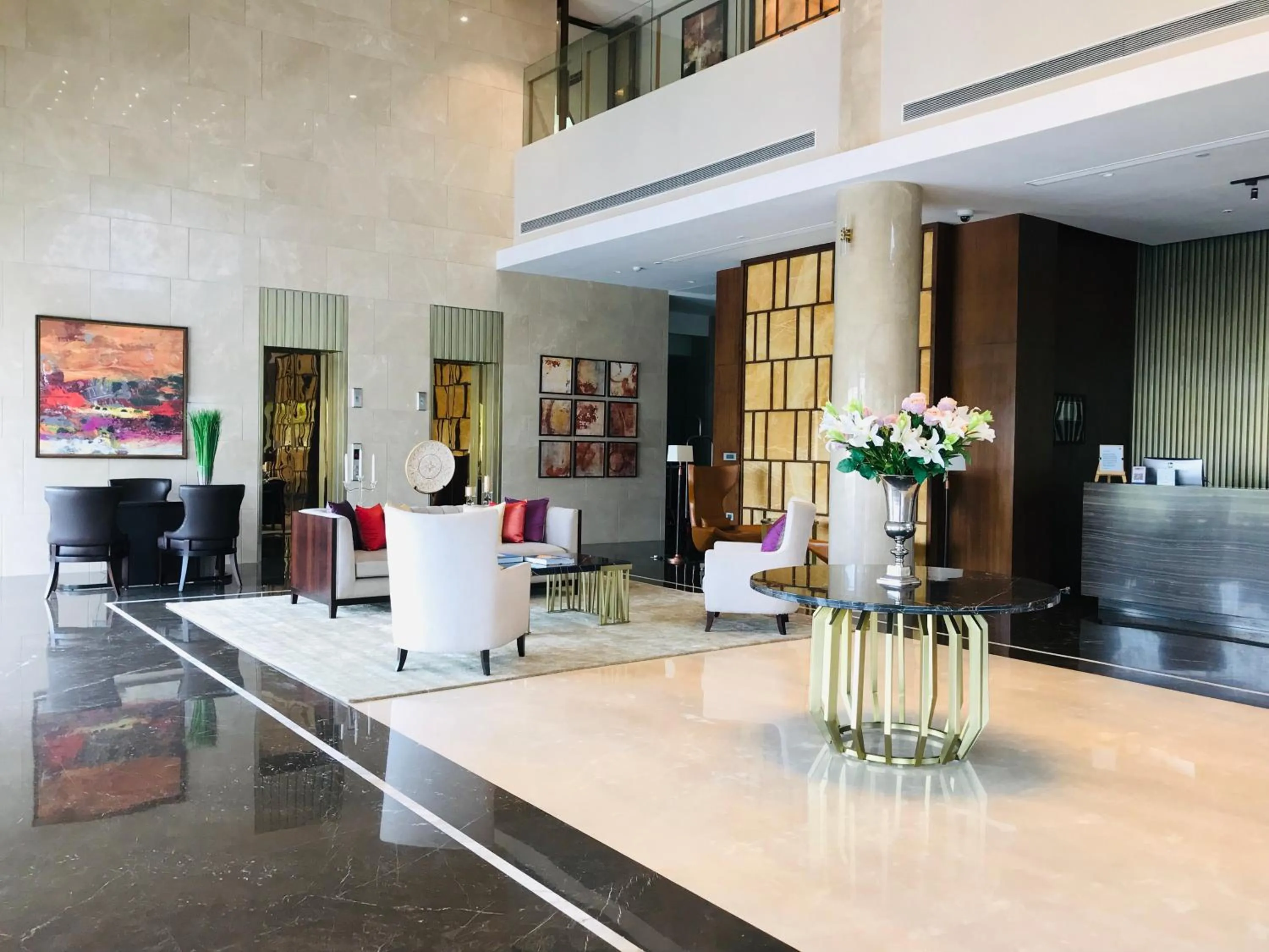 Lobby or reception in Belvedere Golf & Country Club