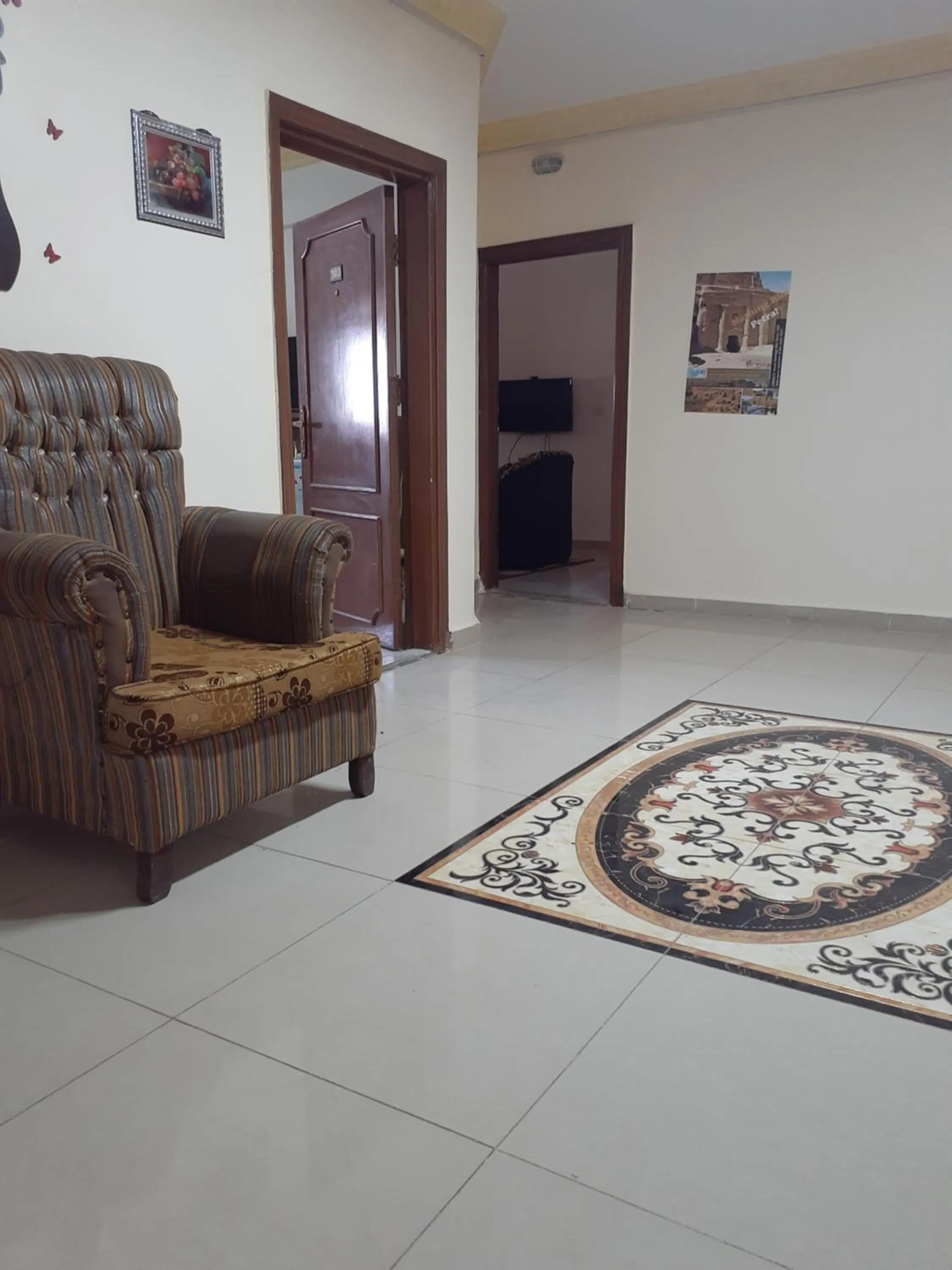 Patio in Petra Visitors Hotel