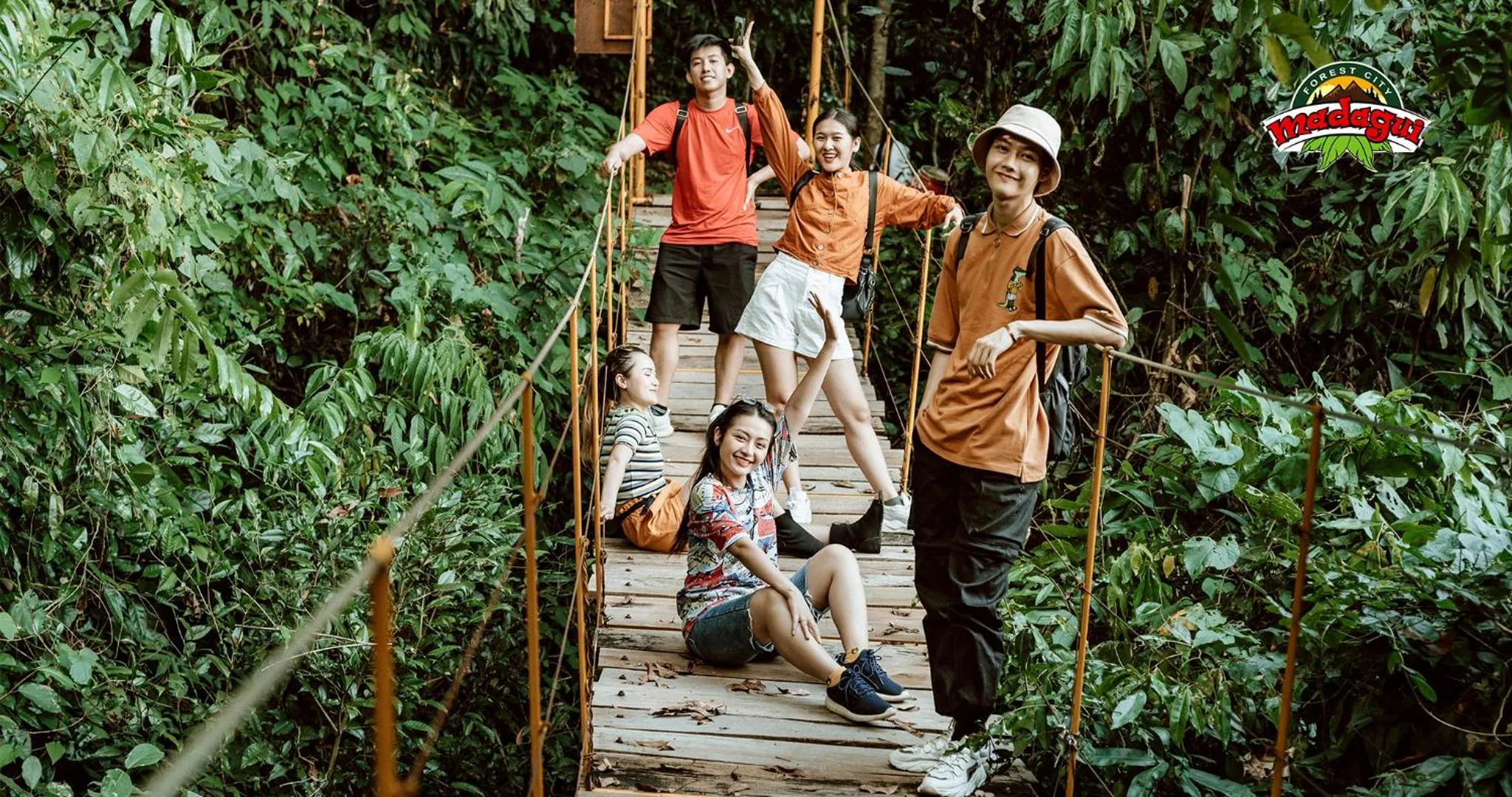 Natural landscape in Madagui Forest City