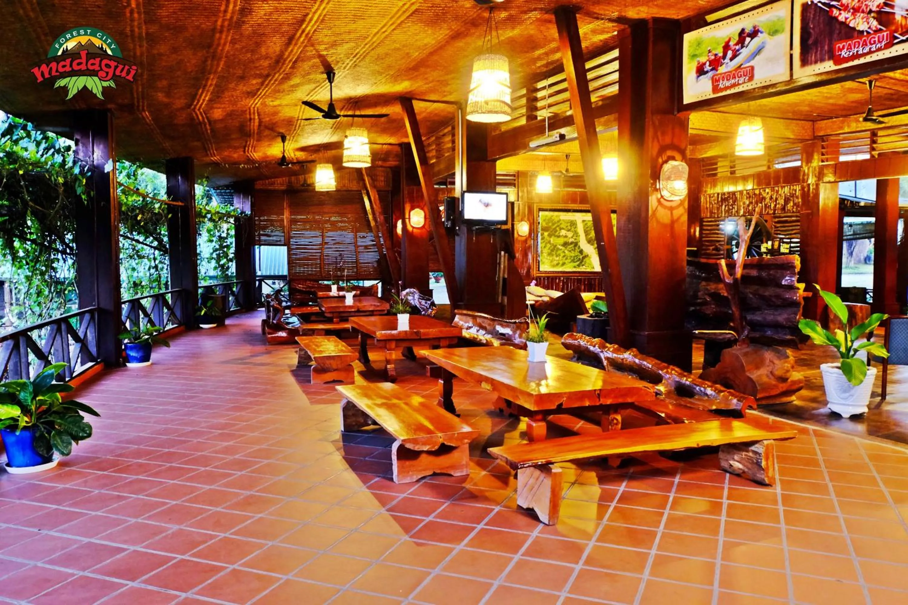 Lobby or reception in Madagui Forest City
