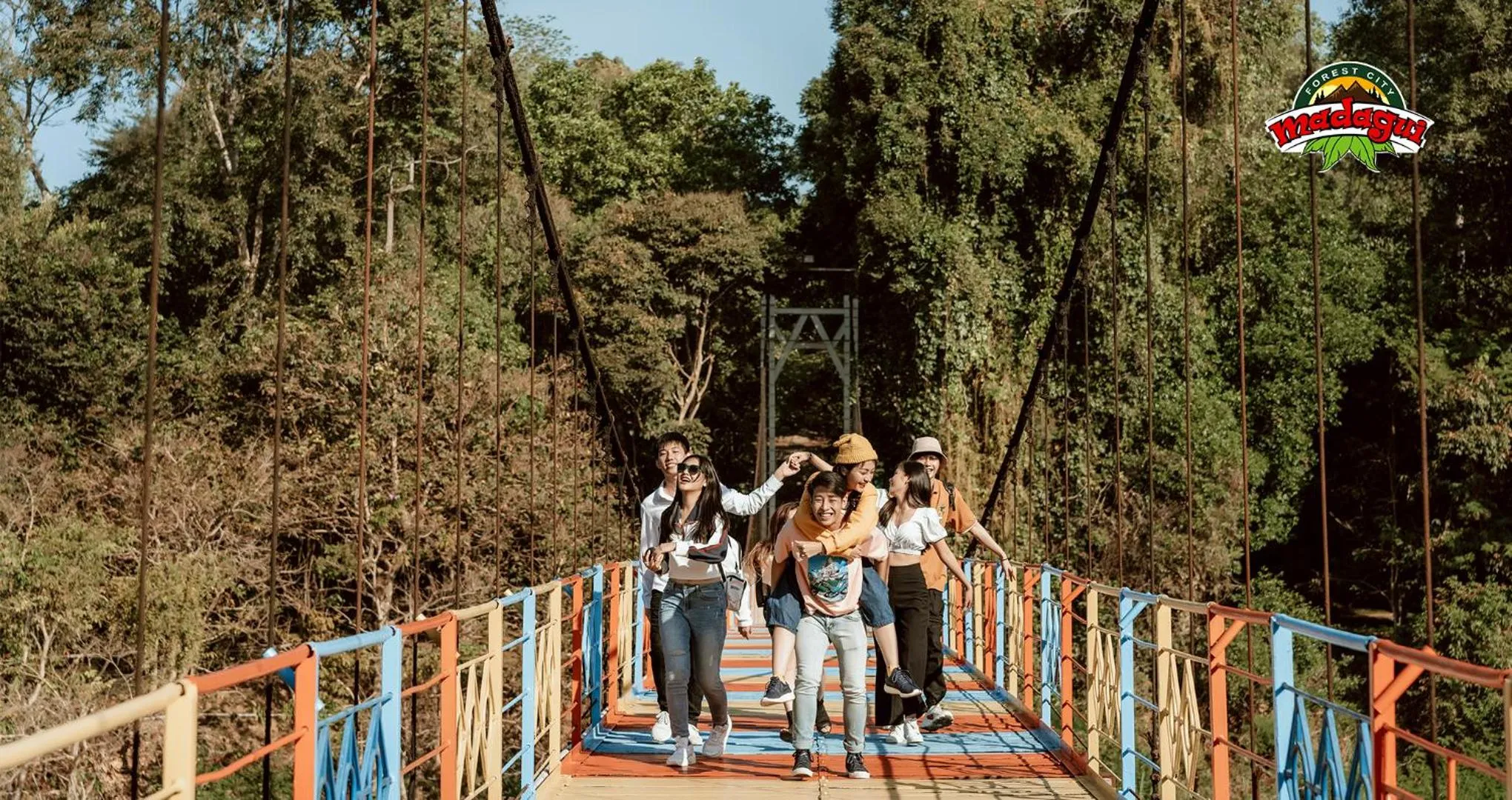 Natural landscape in Madagui Forest City