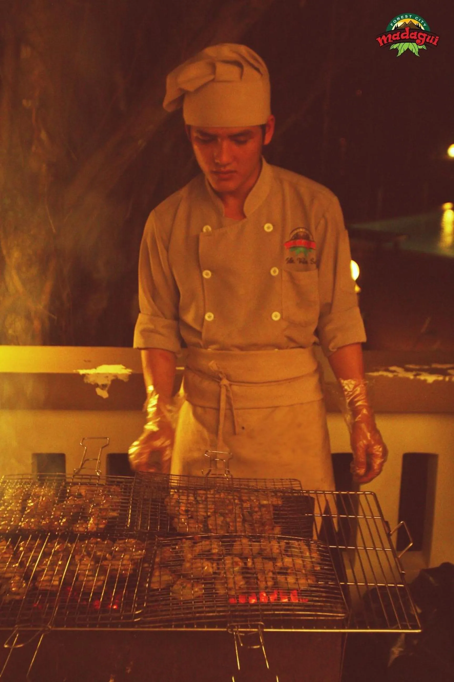 Staff in Madagui Forest City