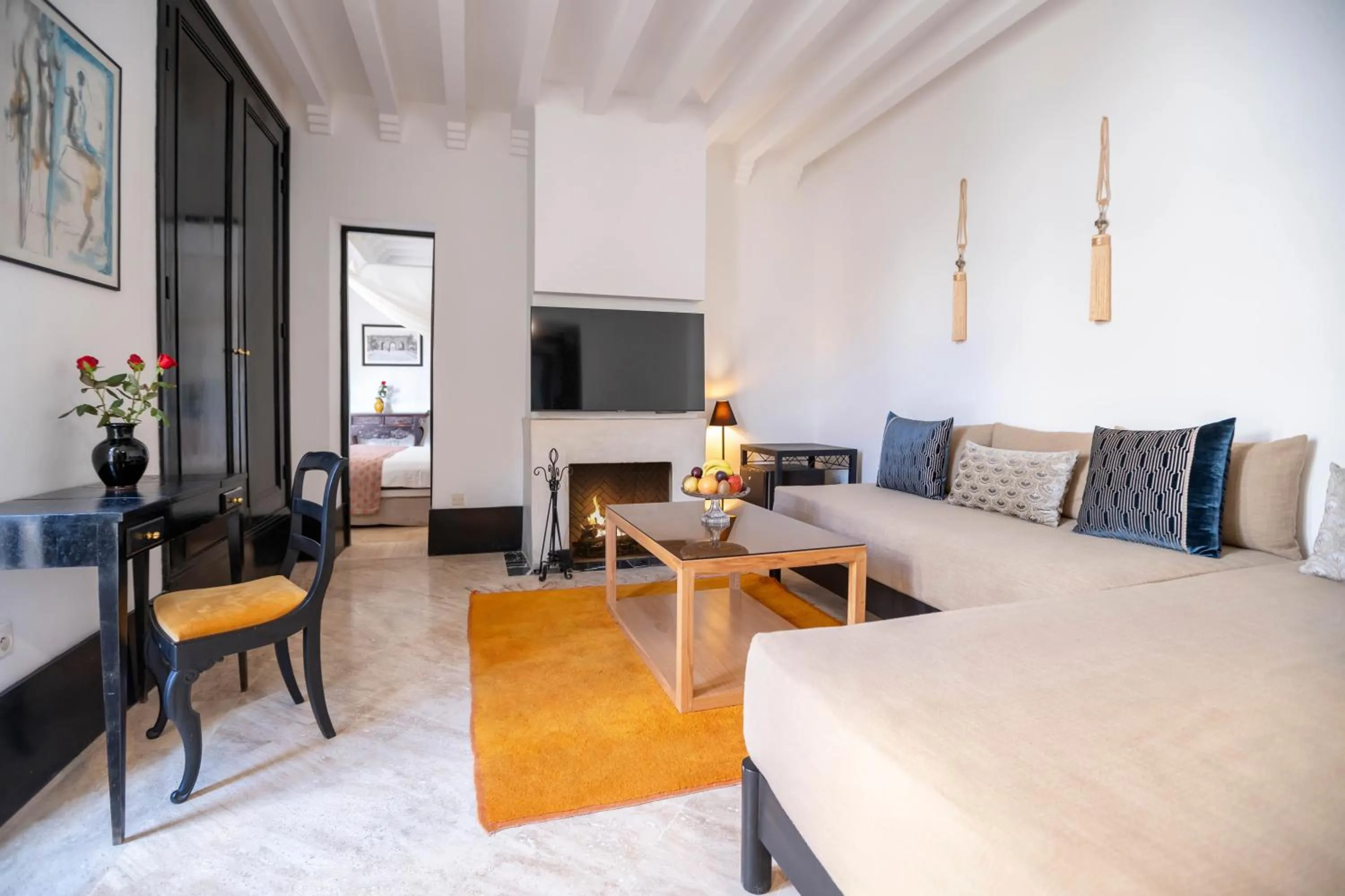 Bed in Riad & Spa Azzouz