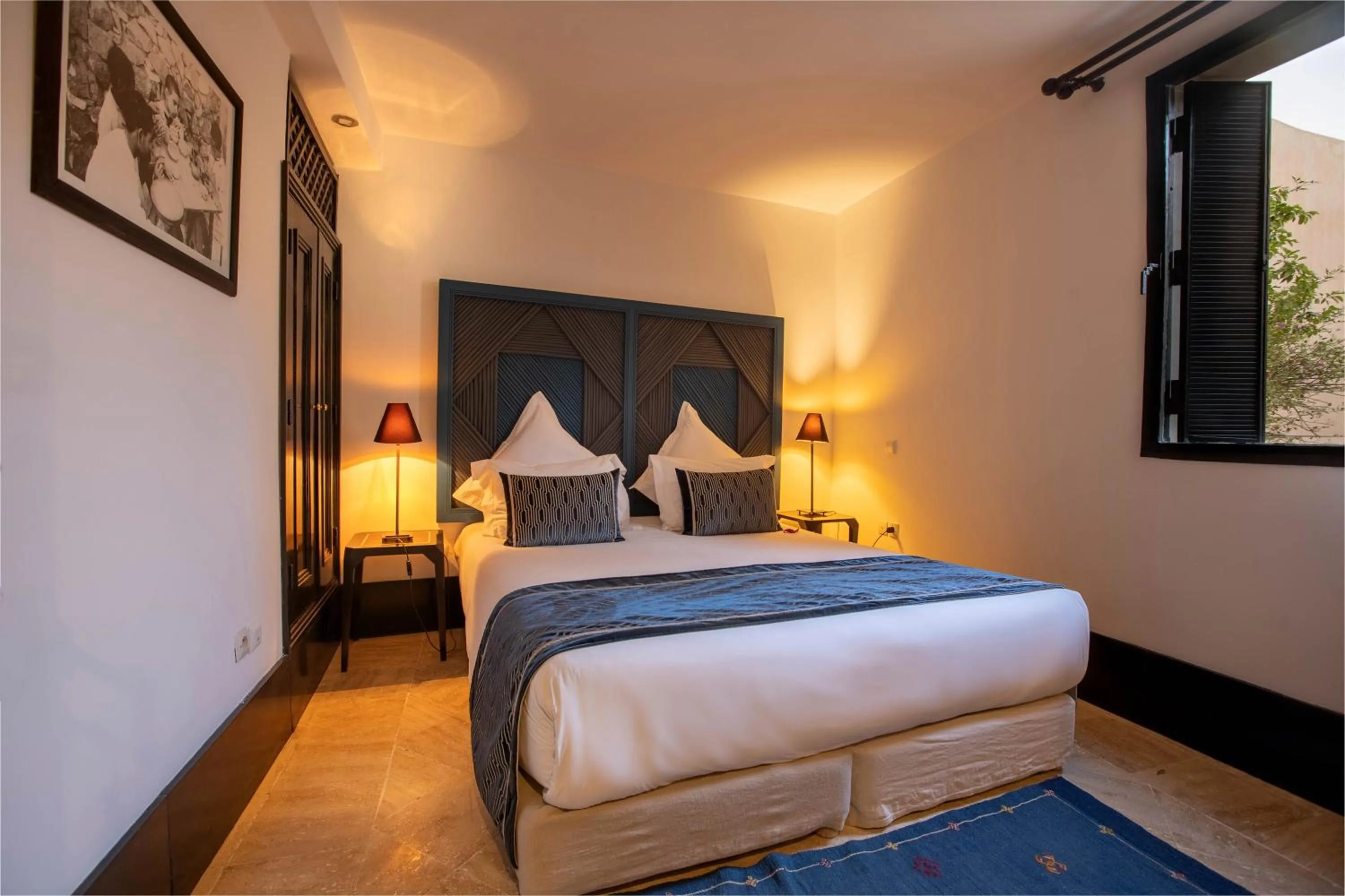 Bed in Riad & Spa Azzouz