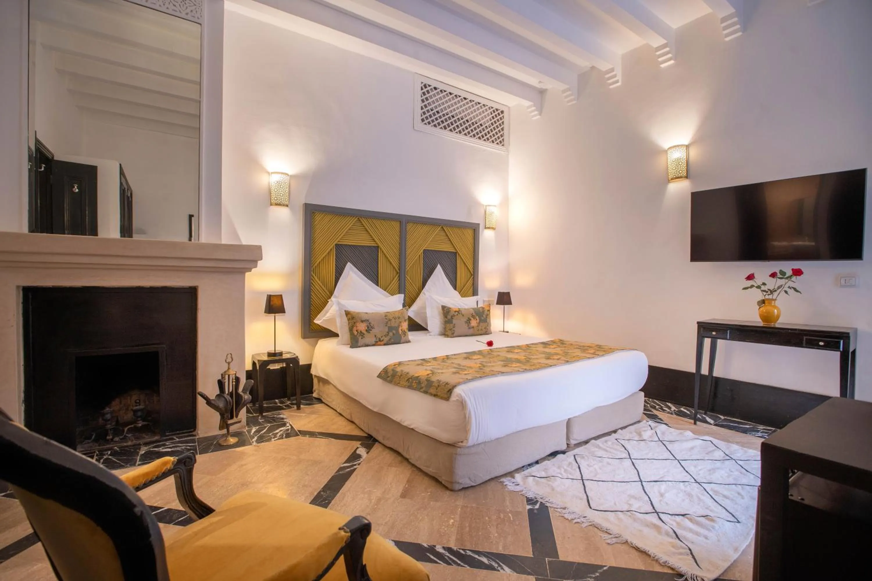 Bed in Riad & Spa Azzouz